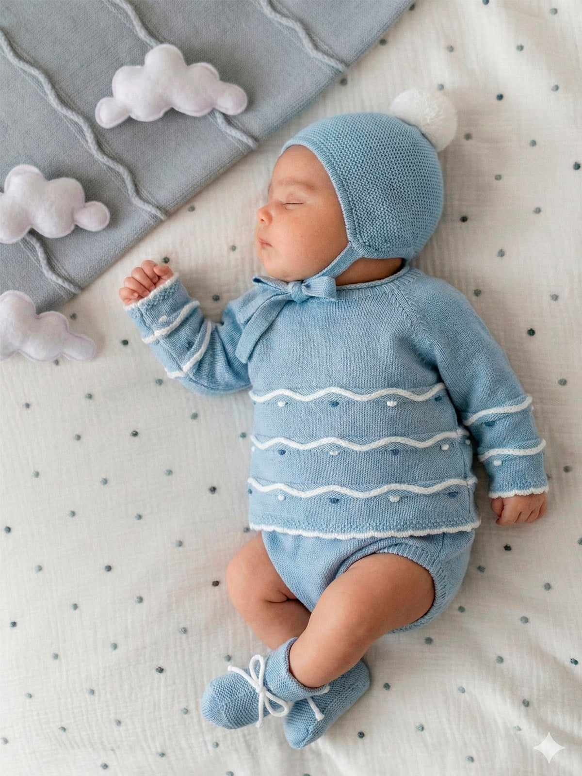 Knit Set 'Olimpo'- 4pc