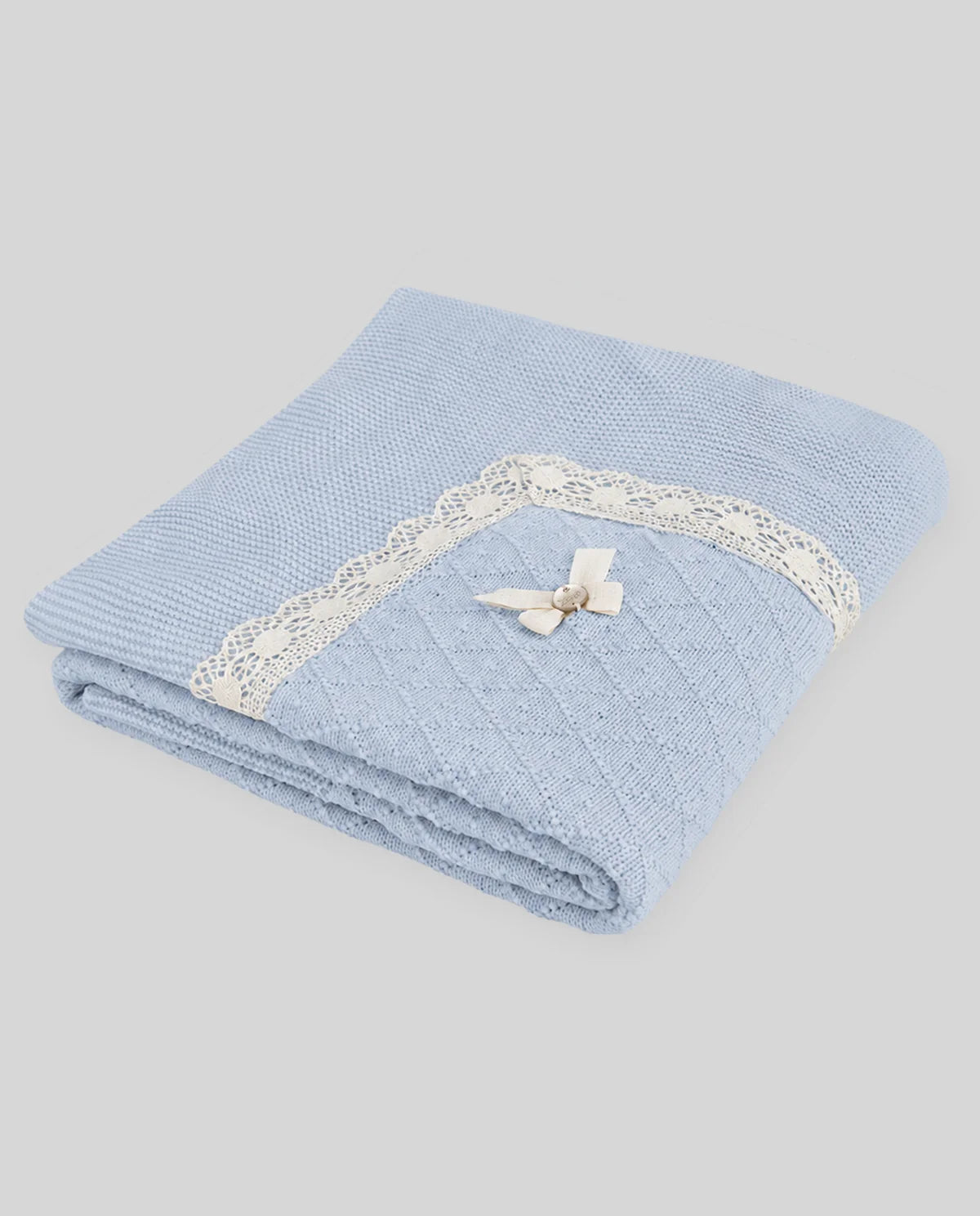 Blanket 'Plumety Paz' Blue