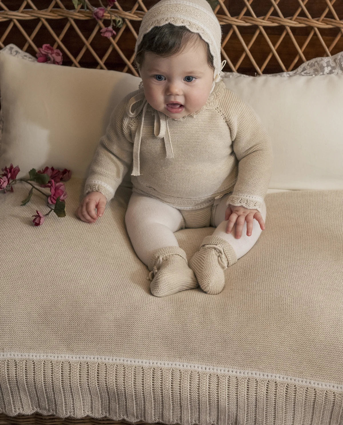 Blanket 'Lua' Oatmeal