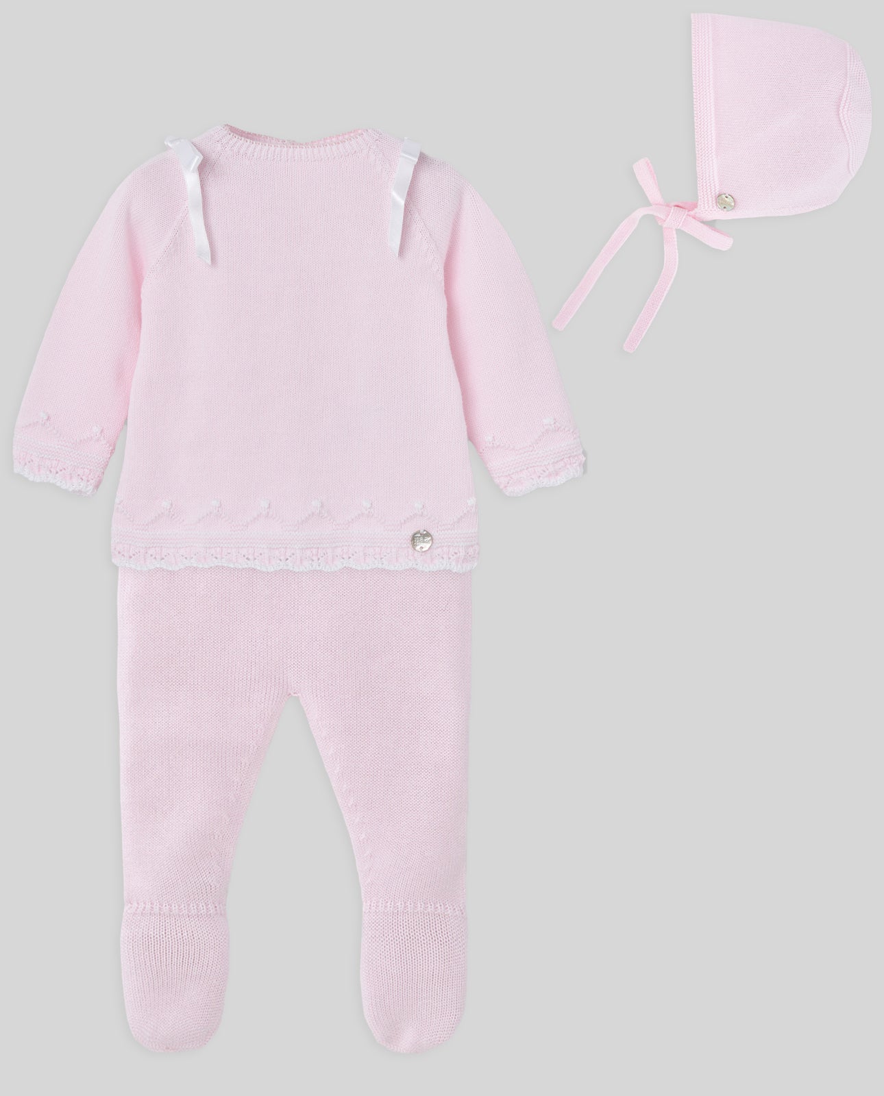 Knit Set 'Bows'
