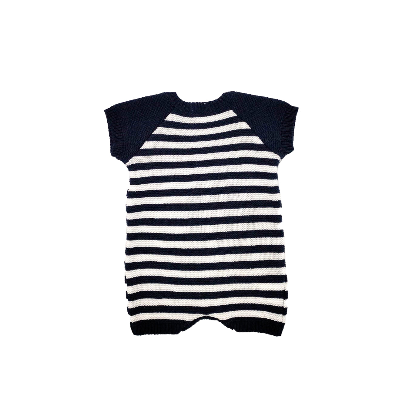 Knit Romper Stripes