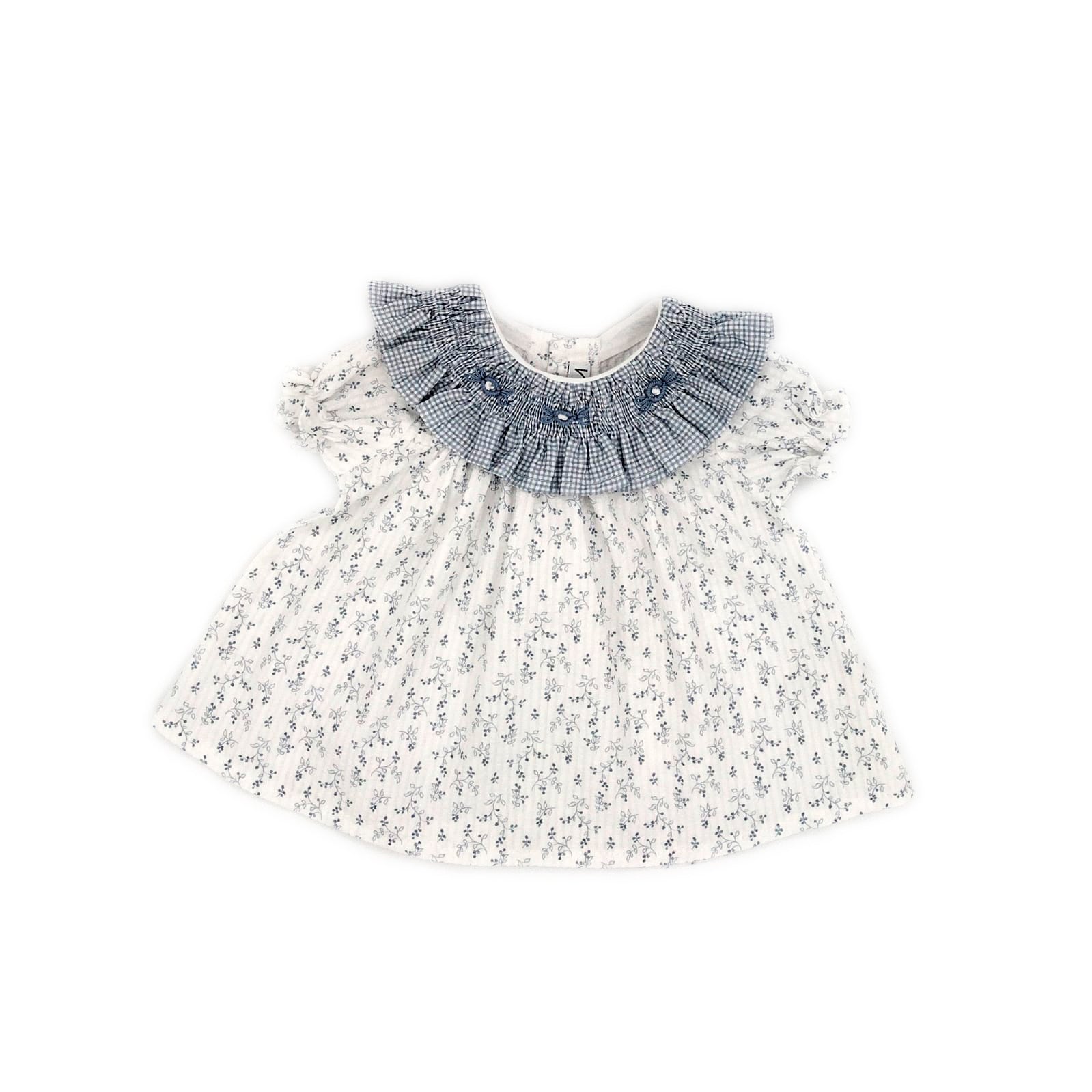 Bloomer Set Flores Azul- 2pc