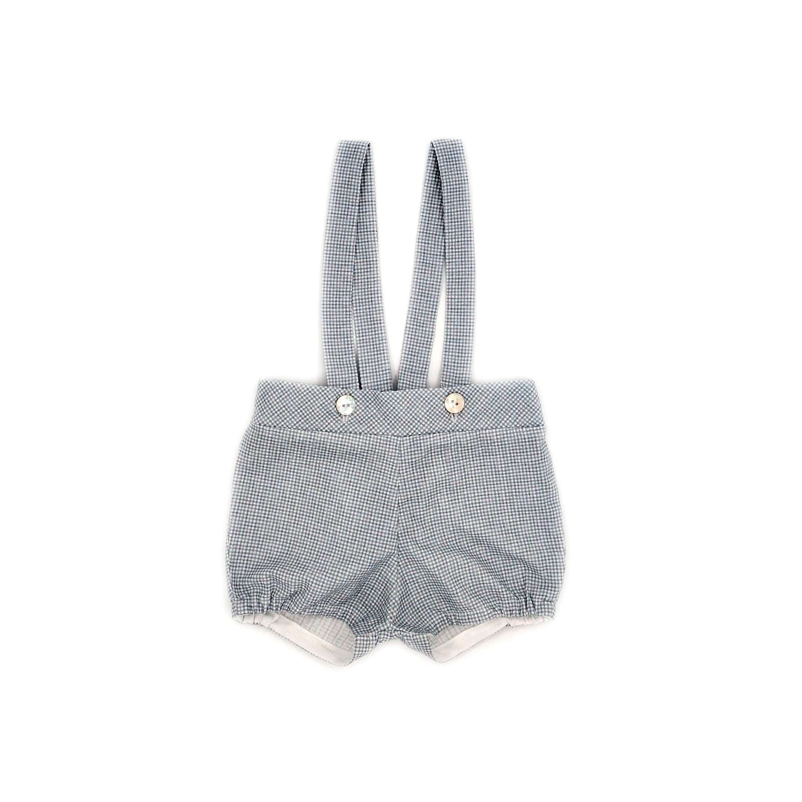 Dungaree Set Flores Azul