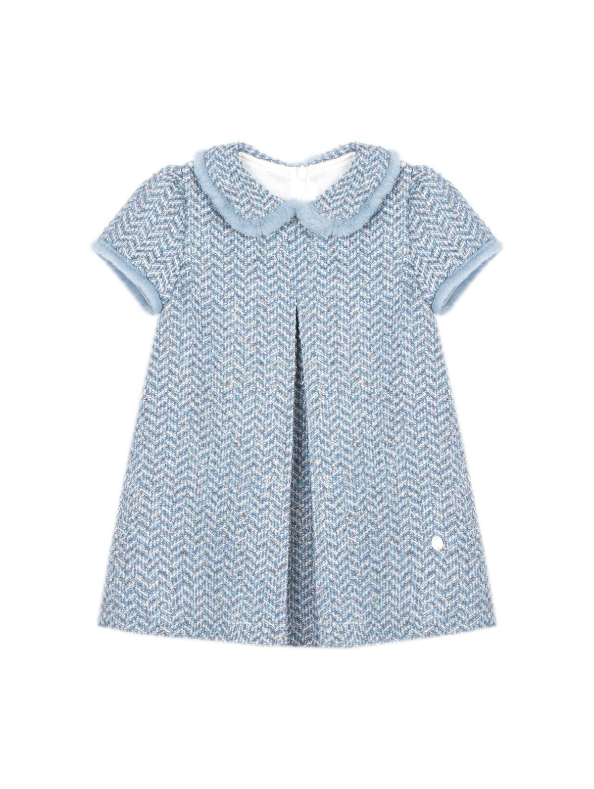 Dress 'Blue Tweed' Fluff