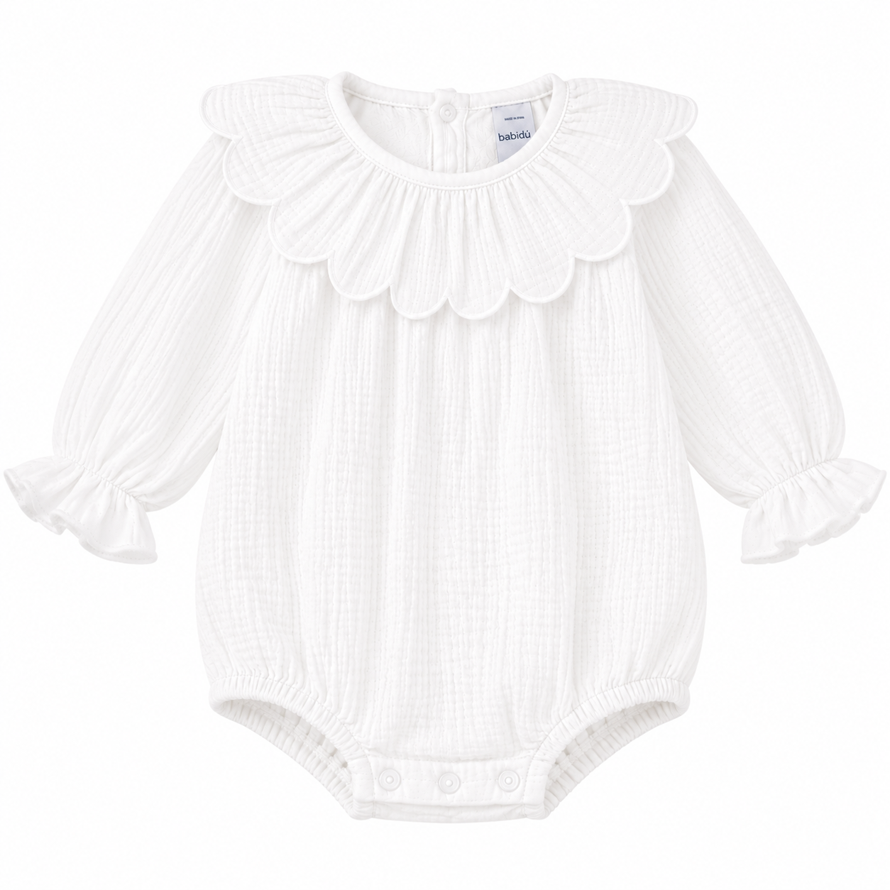 Onesie 'Muslin Bubble' White