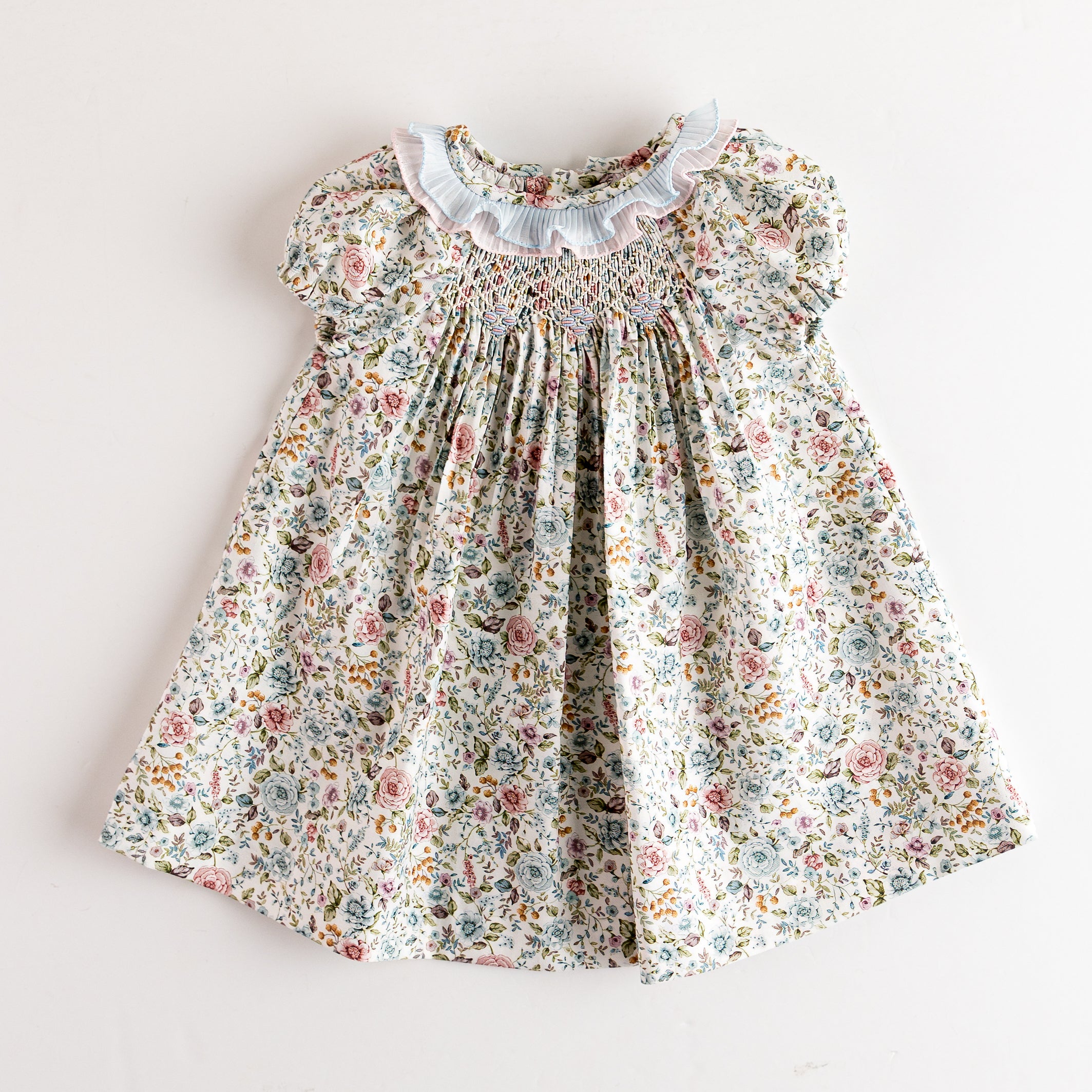 Smock Dress Blau