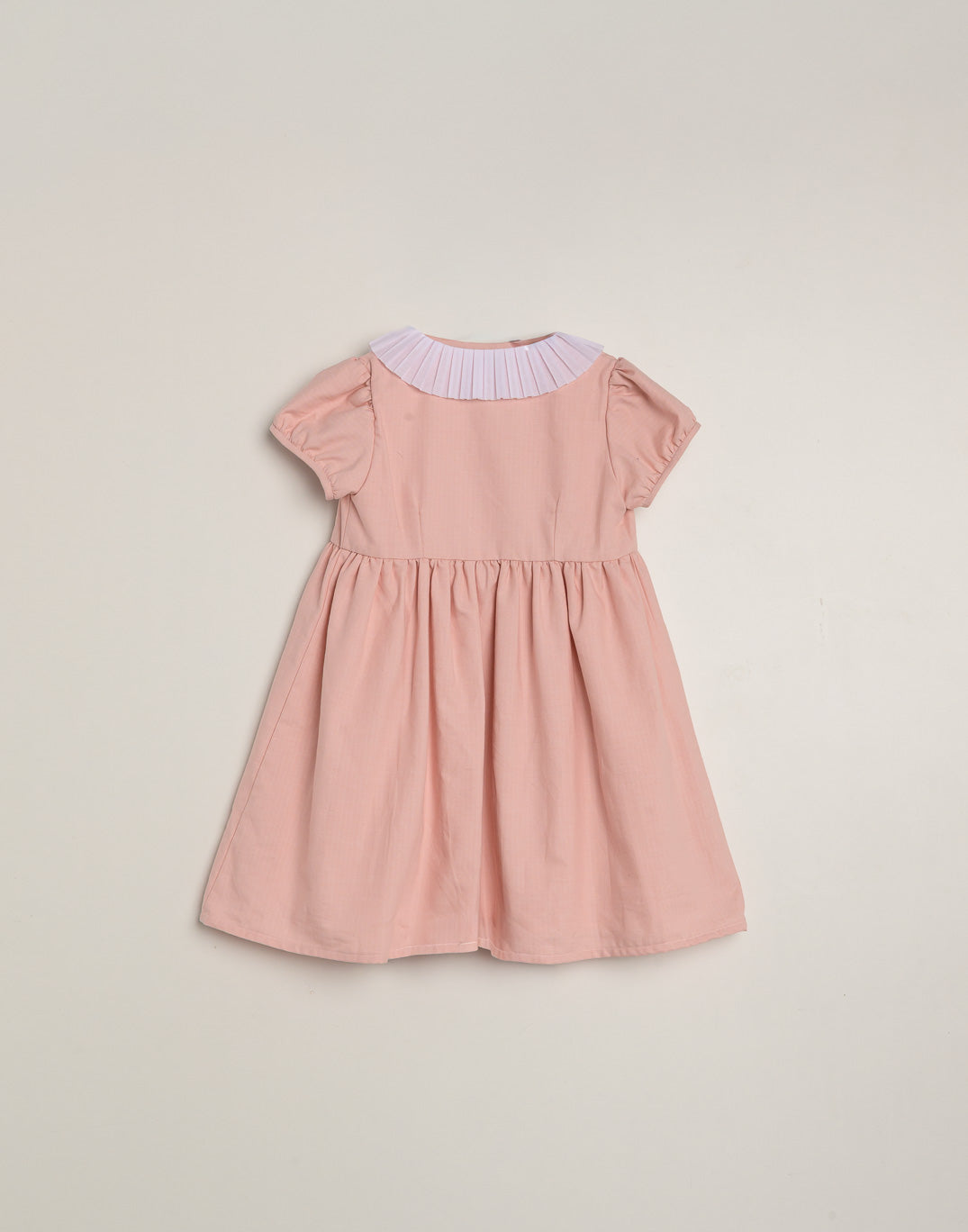 Dress 'Quatre' Pink Frill