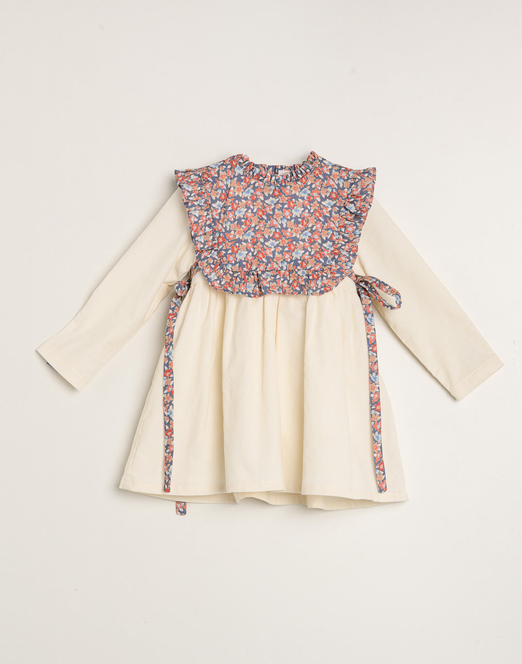 Dress 'Navy Floral' Bib