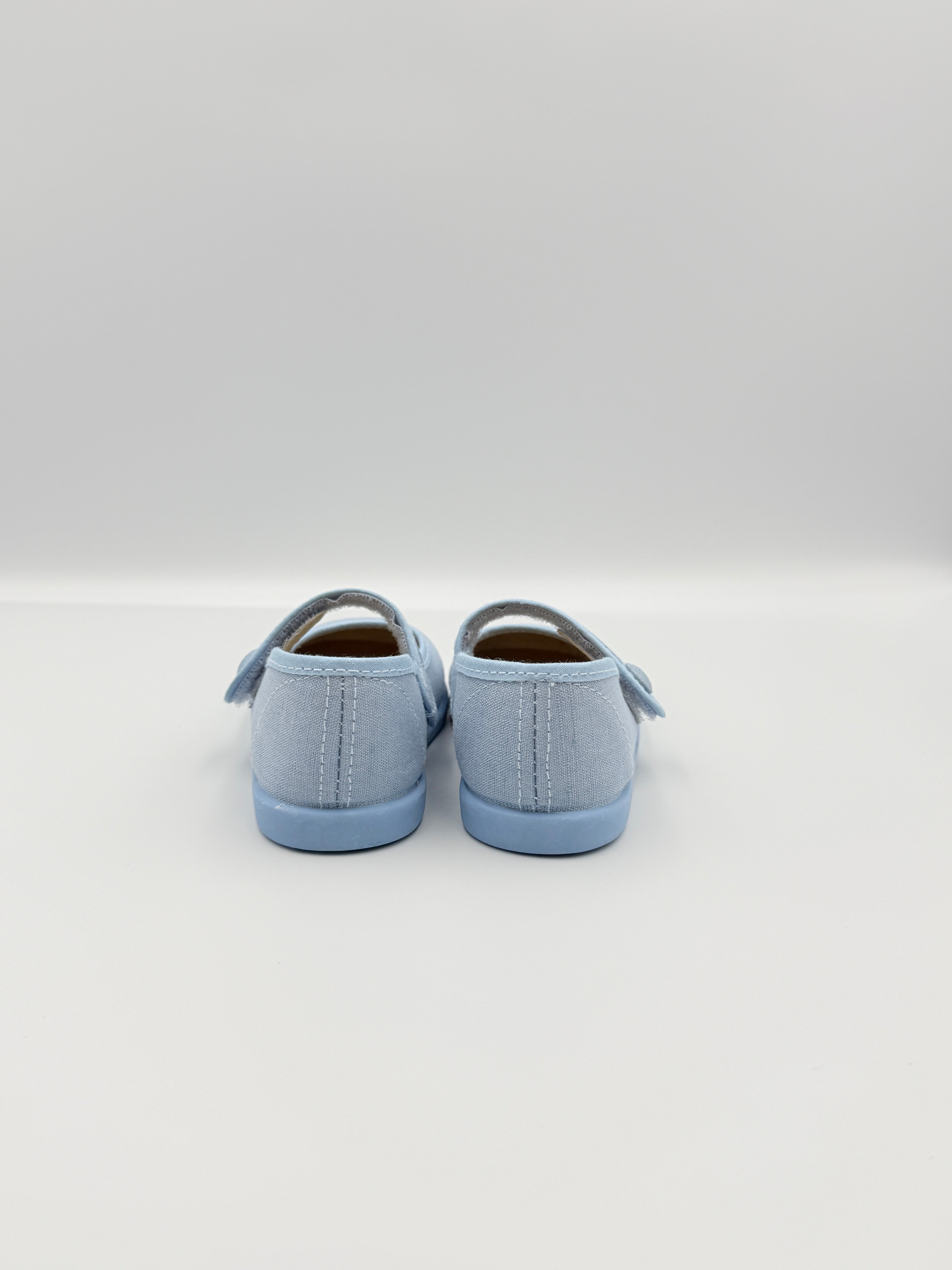 Mary Jane 'Linus Linen' Sky Blue
