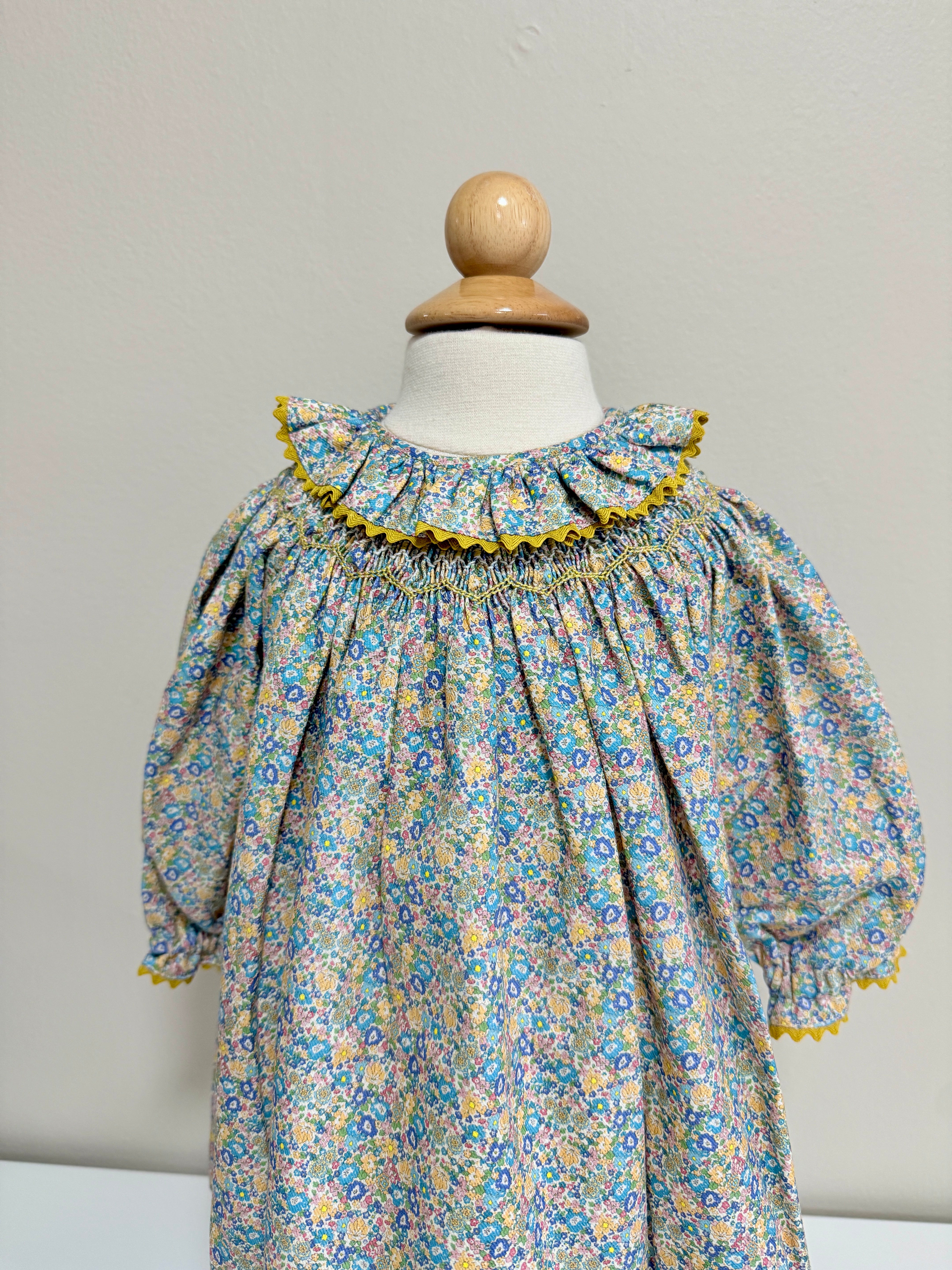 DBB 'Ophelia' Smock Dress Yellow