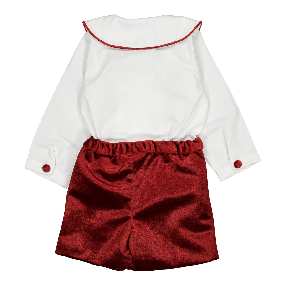 Boy Set 'Bartholome' Red