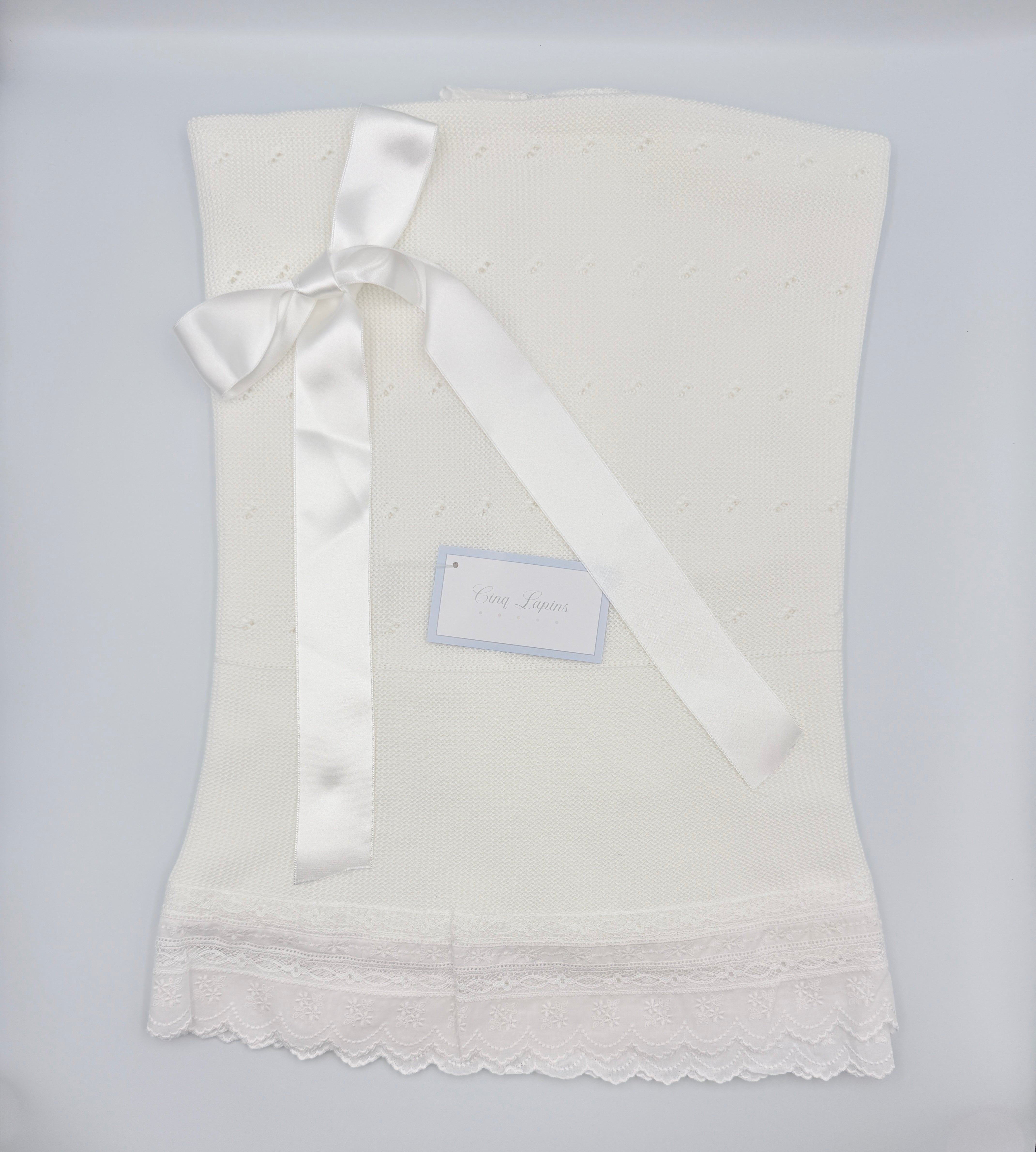 Blanket 'Anama' White
