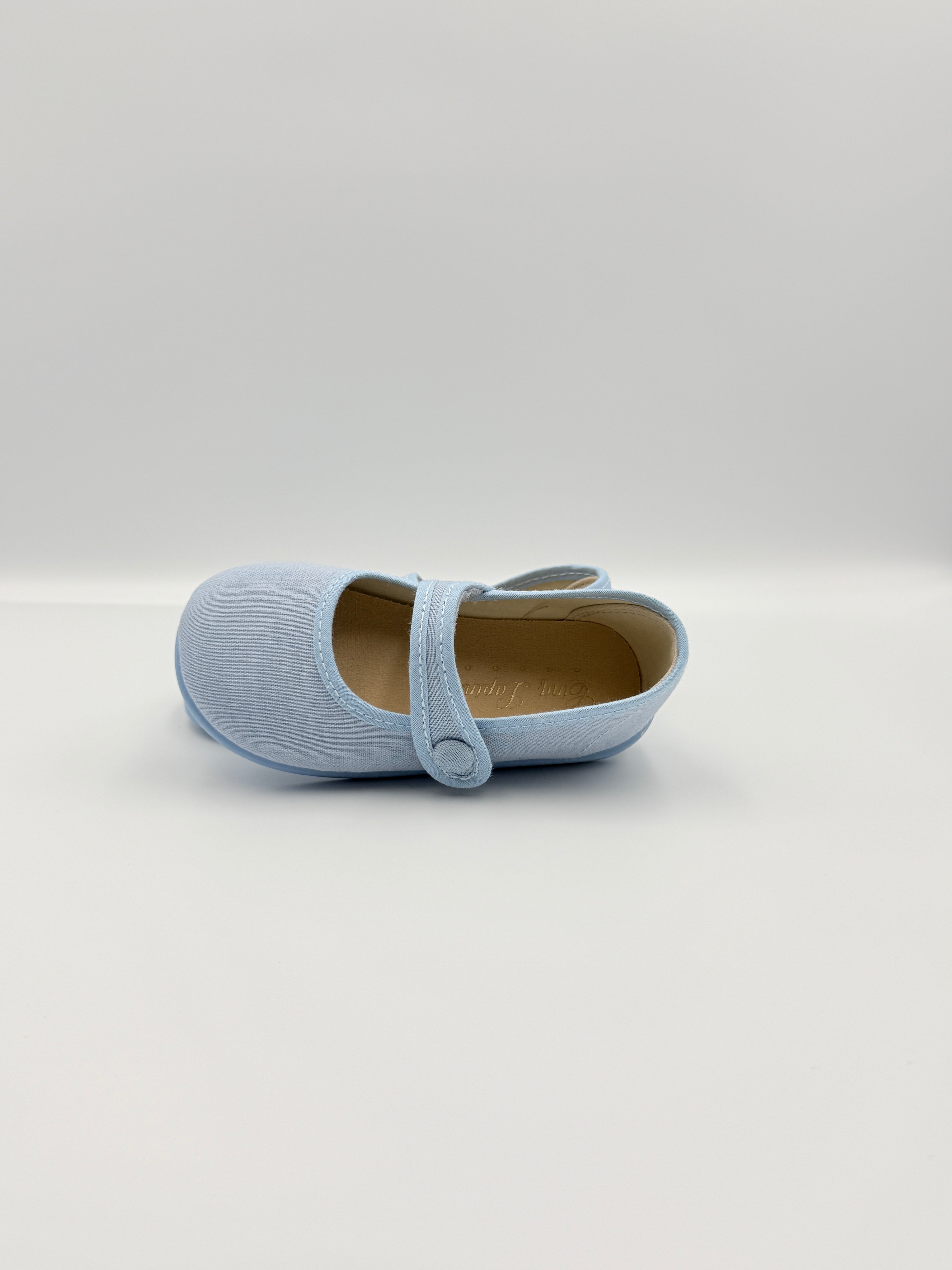 Mary Jane 'Linus Linen' Sky Blue