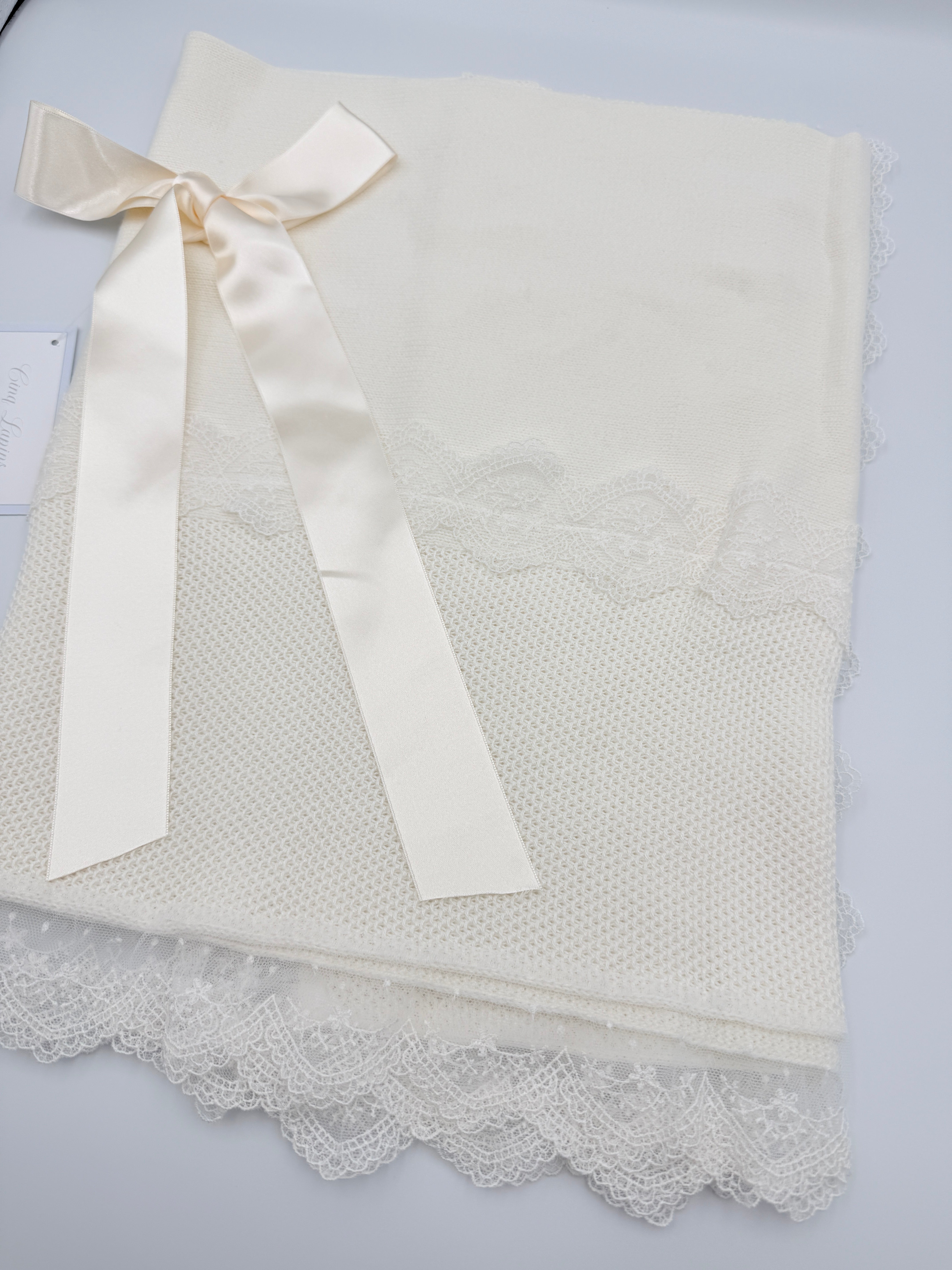 Blanket 'Picos' Beige