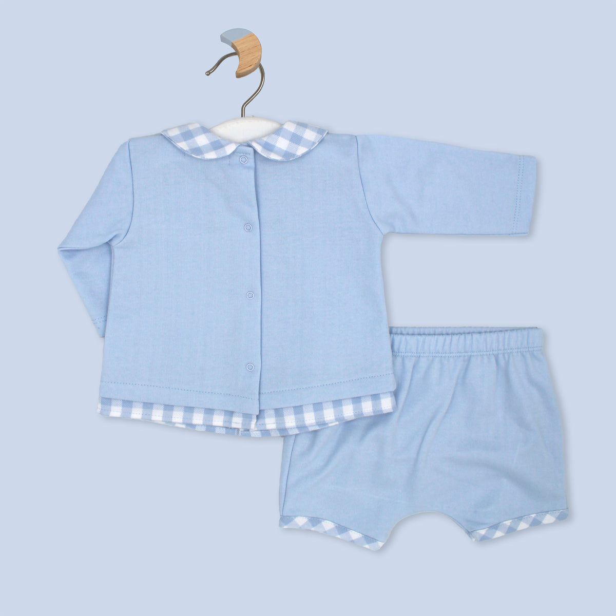 Short Set 'Pastel Blue'