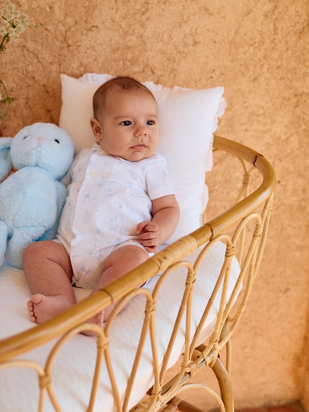 Romper 'Rabbit Toile'