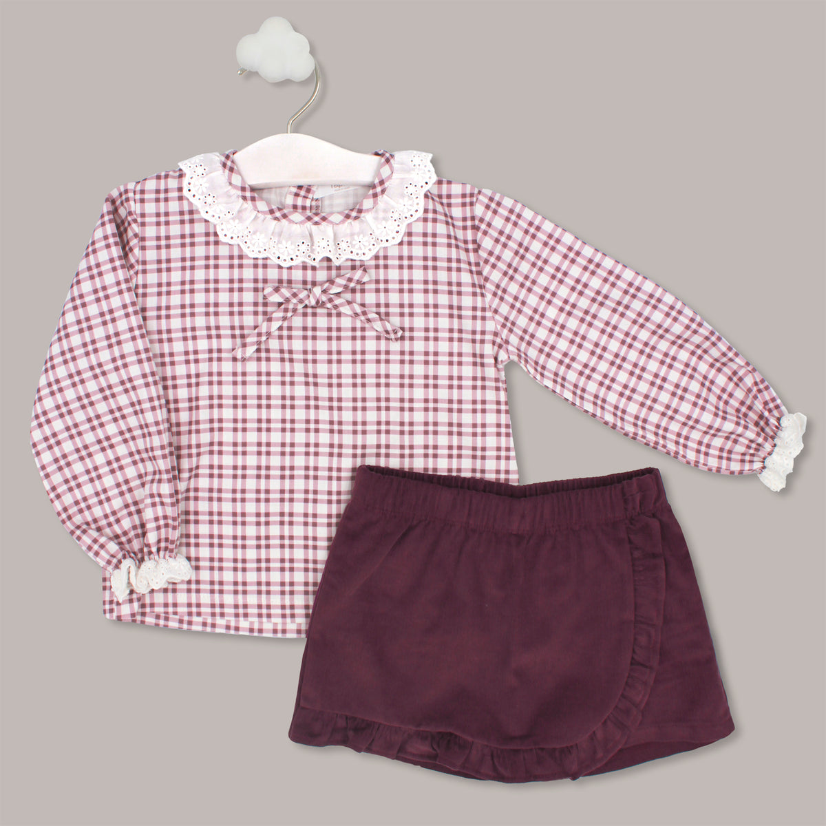 Skort Set 'Petit Lila'