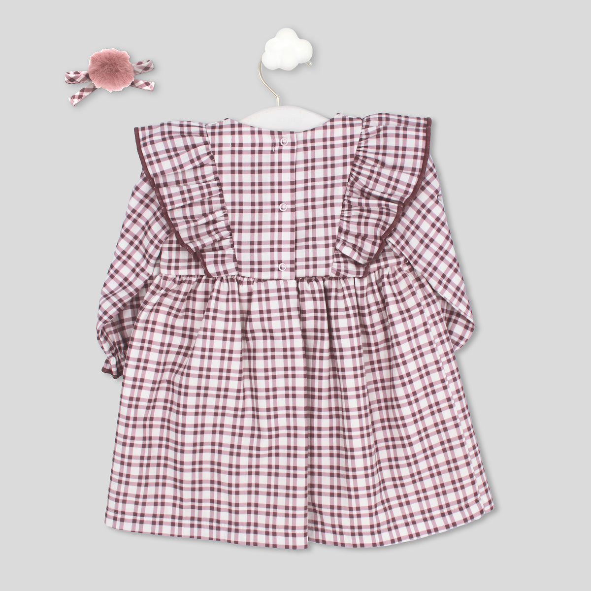 Dress 'Petit Lila' Gingham
