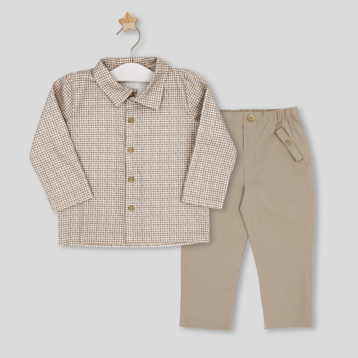 Pant Set 'Tiny Taupe'