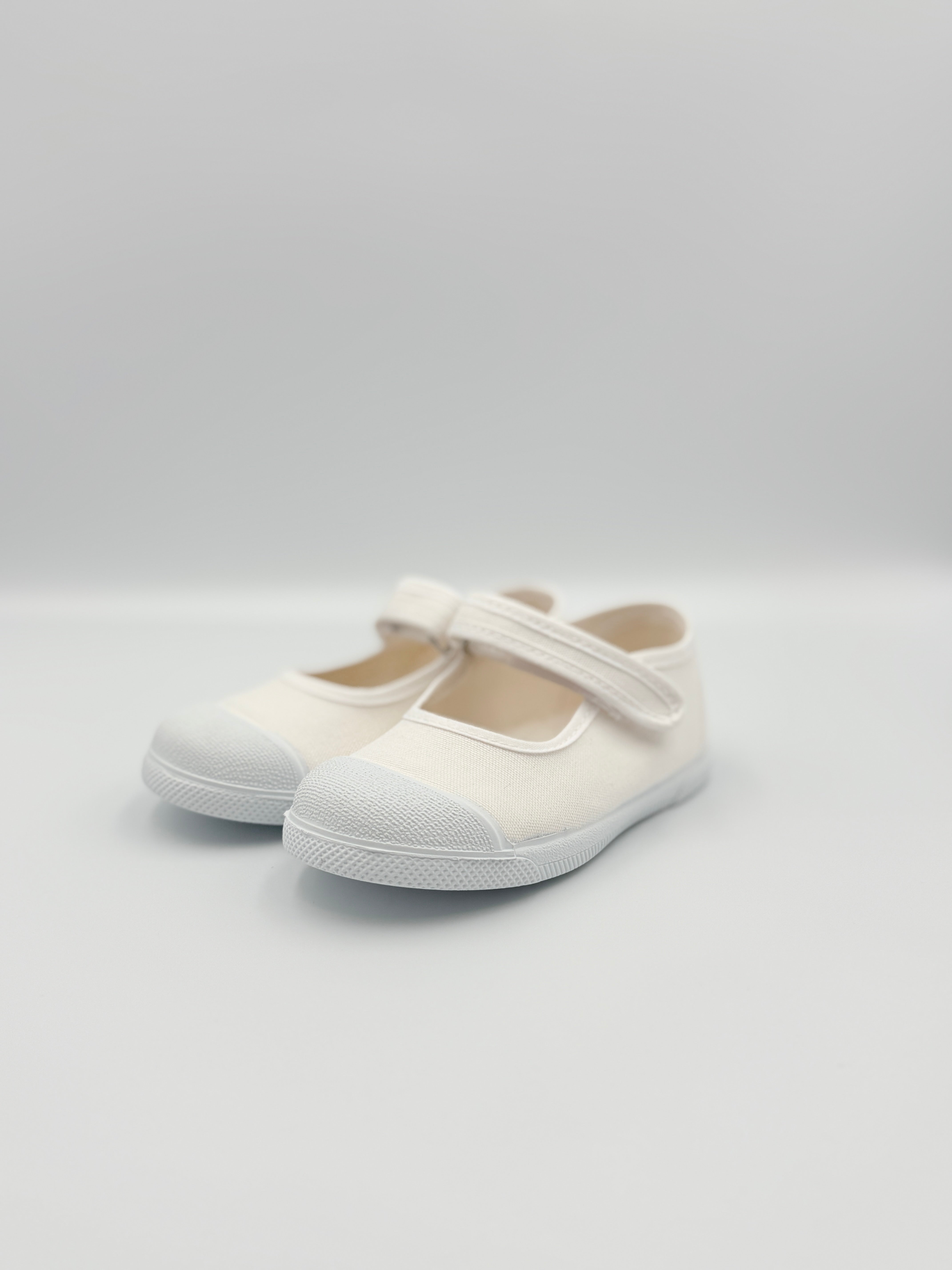 Mary Jane 'Cap Toe' White