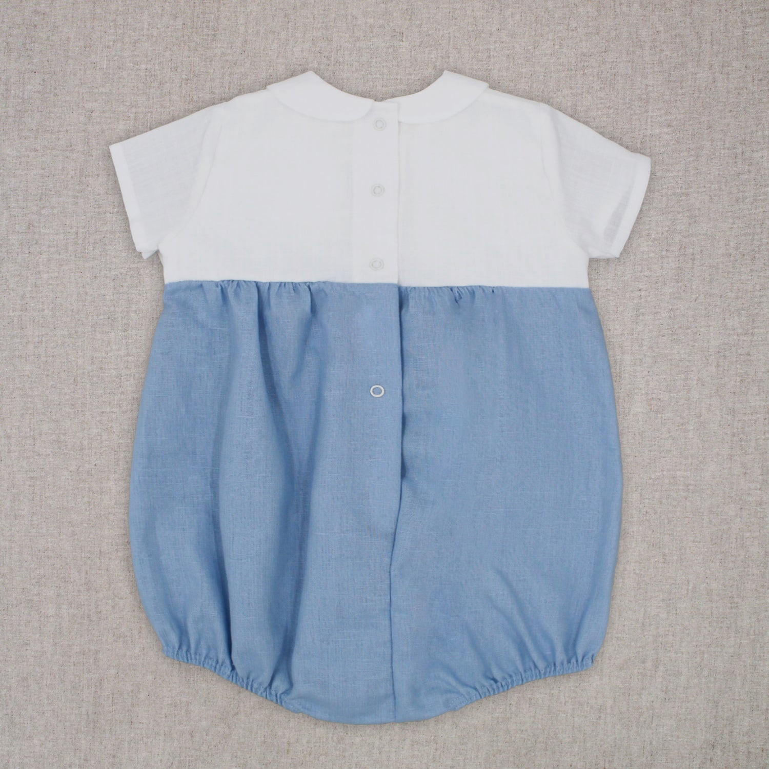 Romper 'Blue Piquet'