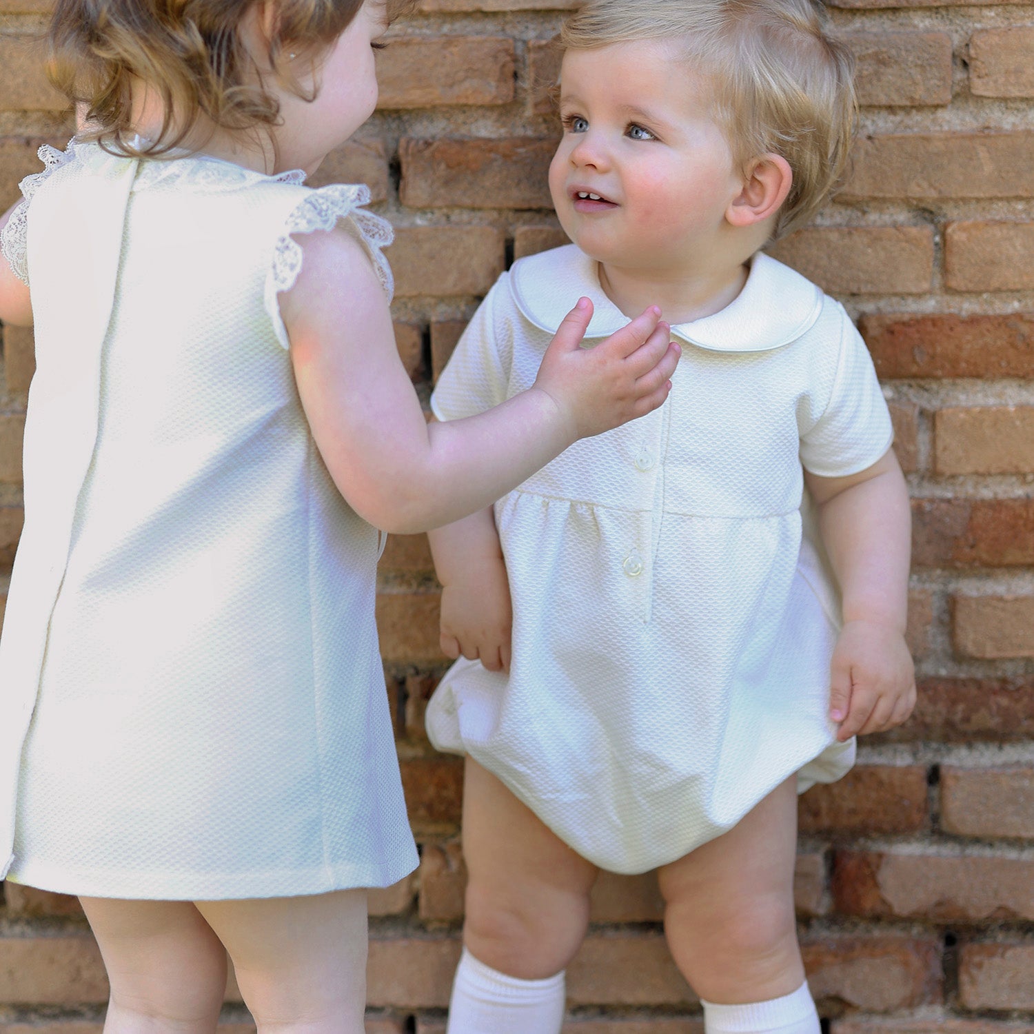 Romper 'Pique' Boy