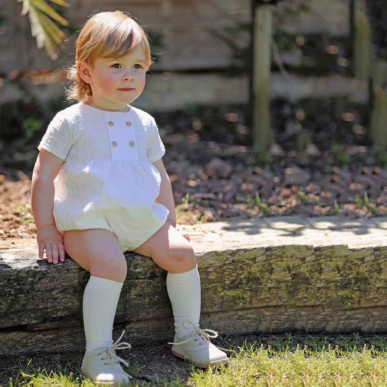 Romper 'Voile' Boy