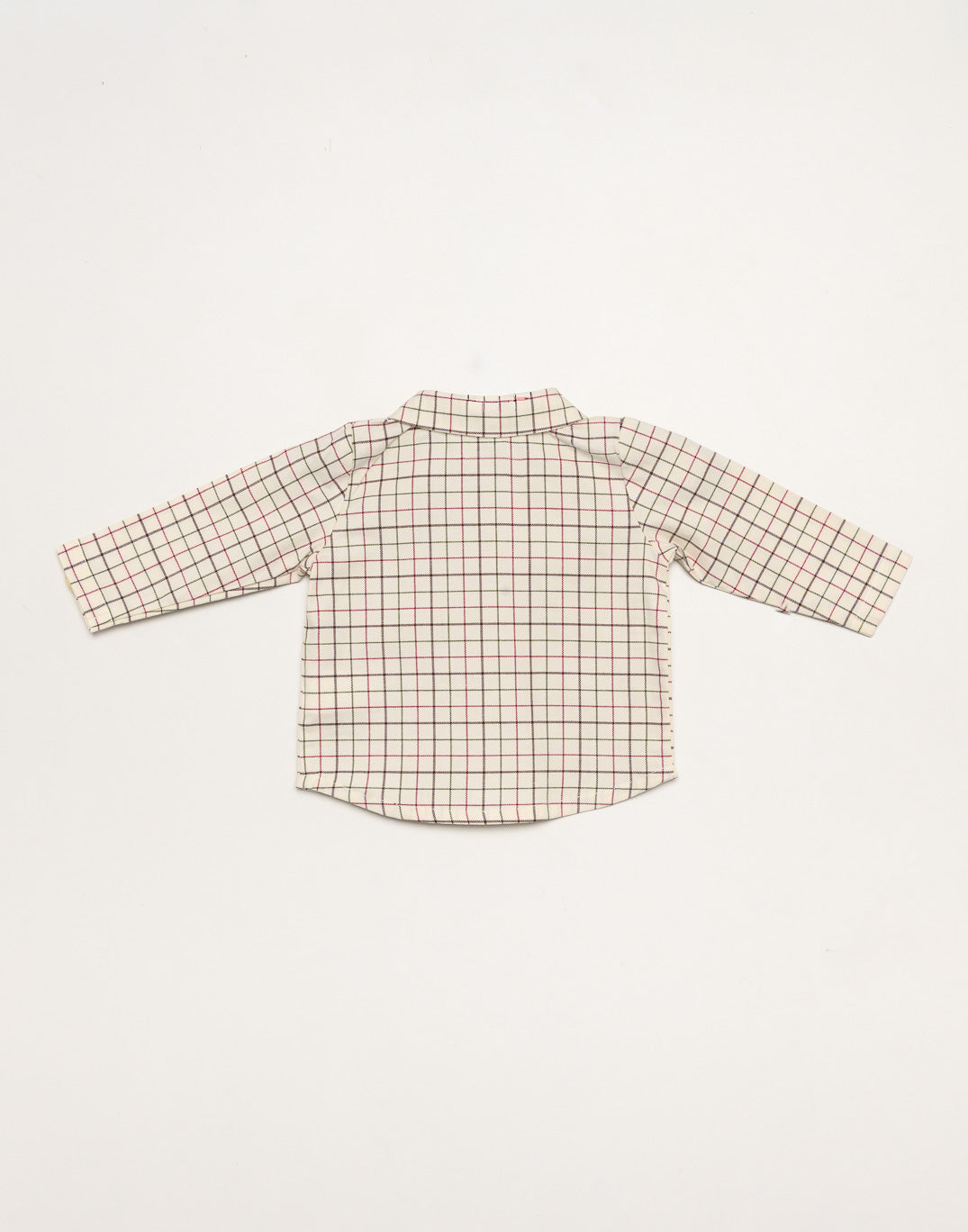 Dungaree Set 'Cuadros Granate'