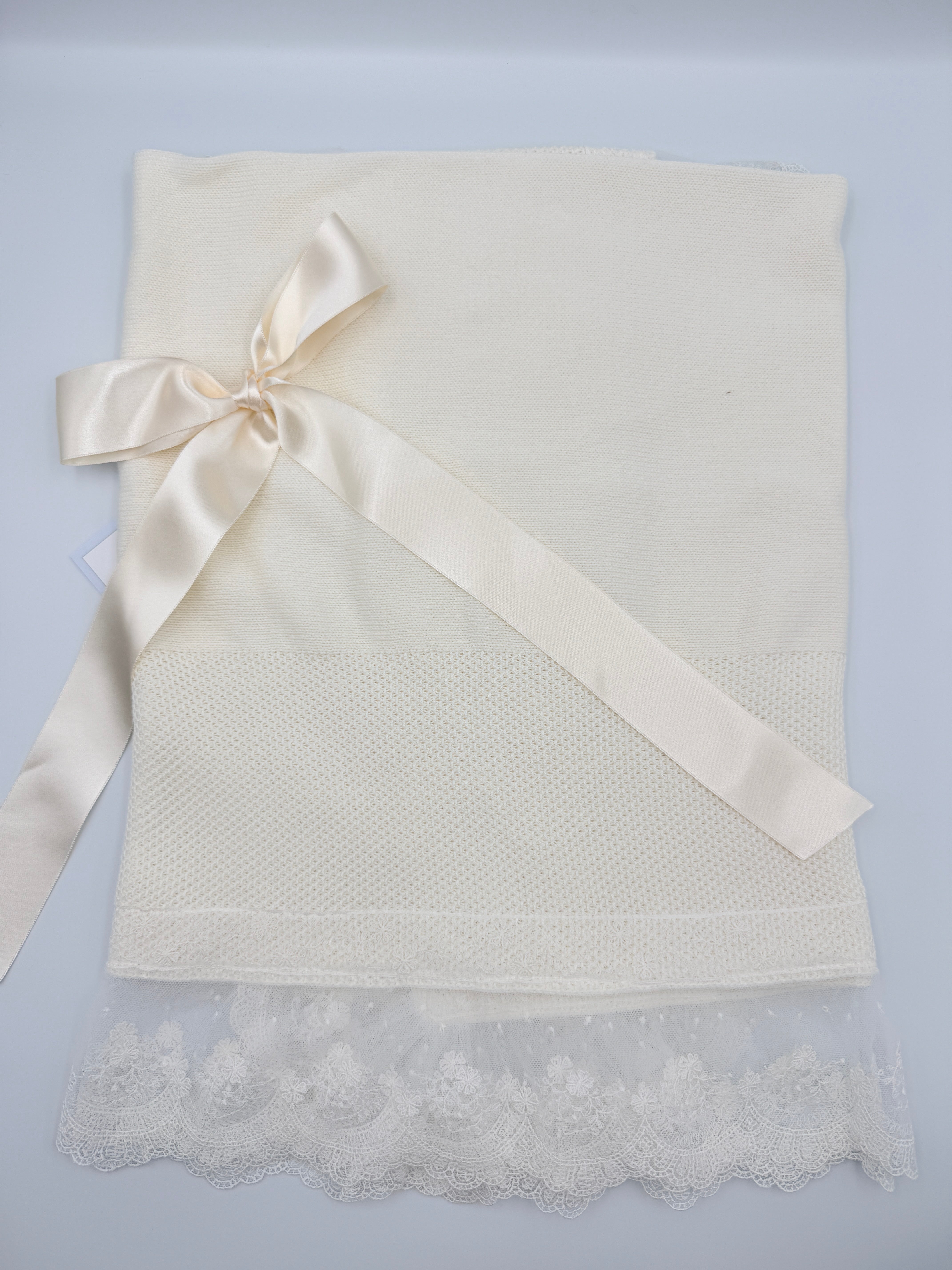 Blanket 'Beatriz' White