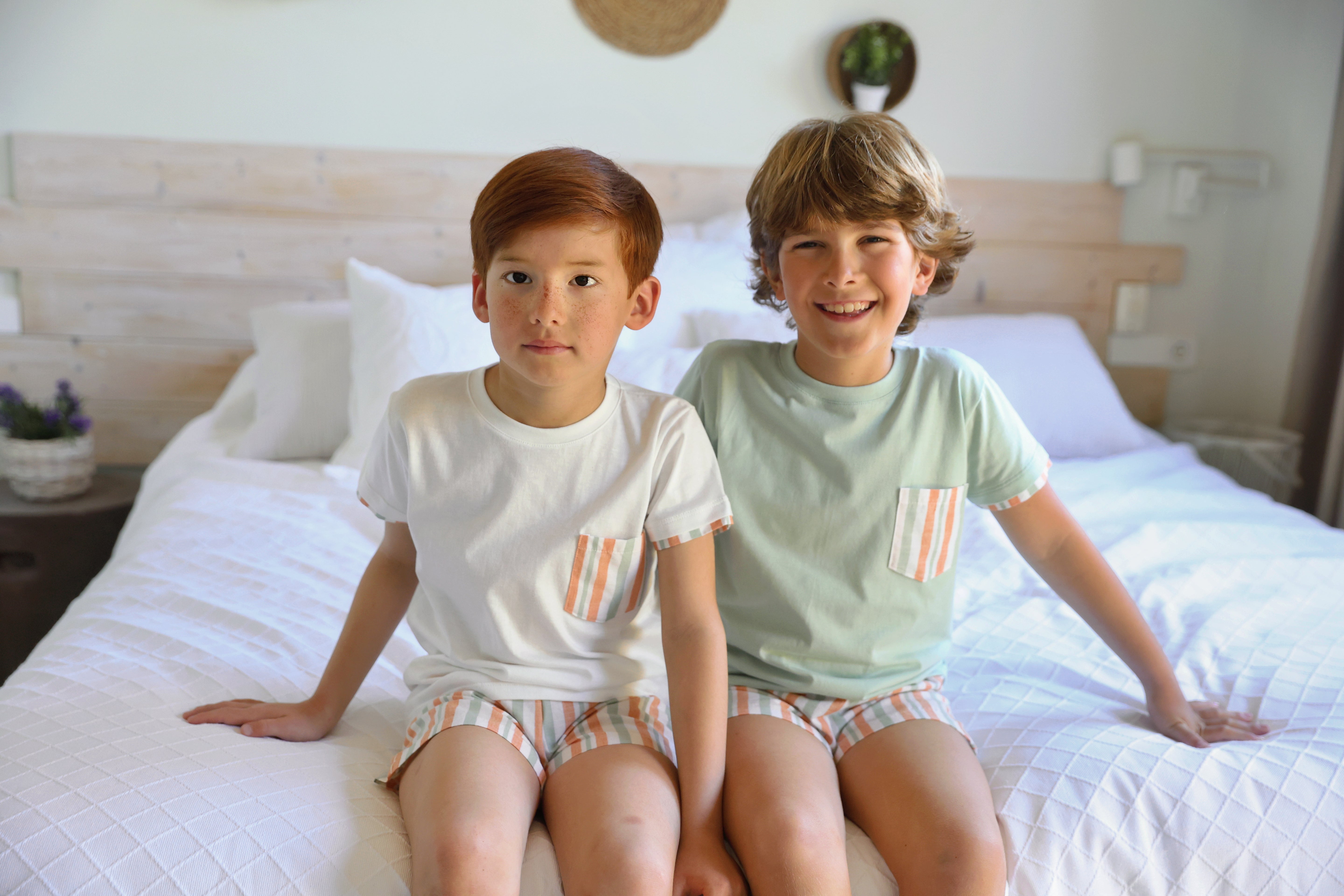 Boy Set 'Mint' Green