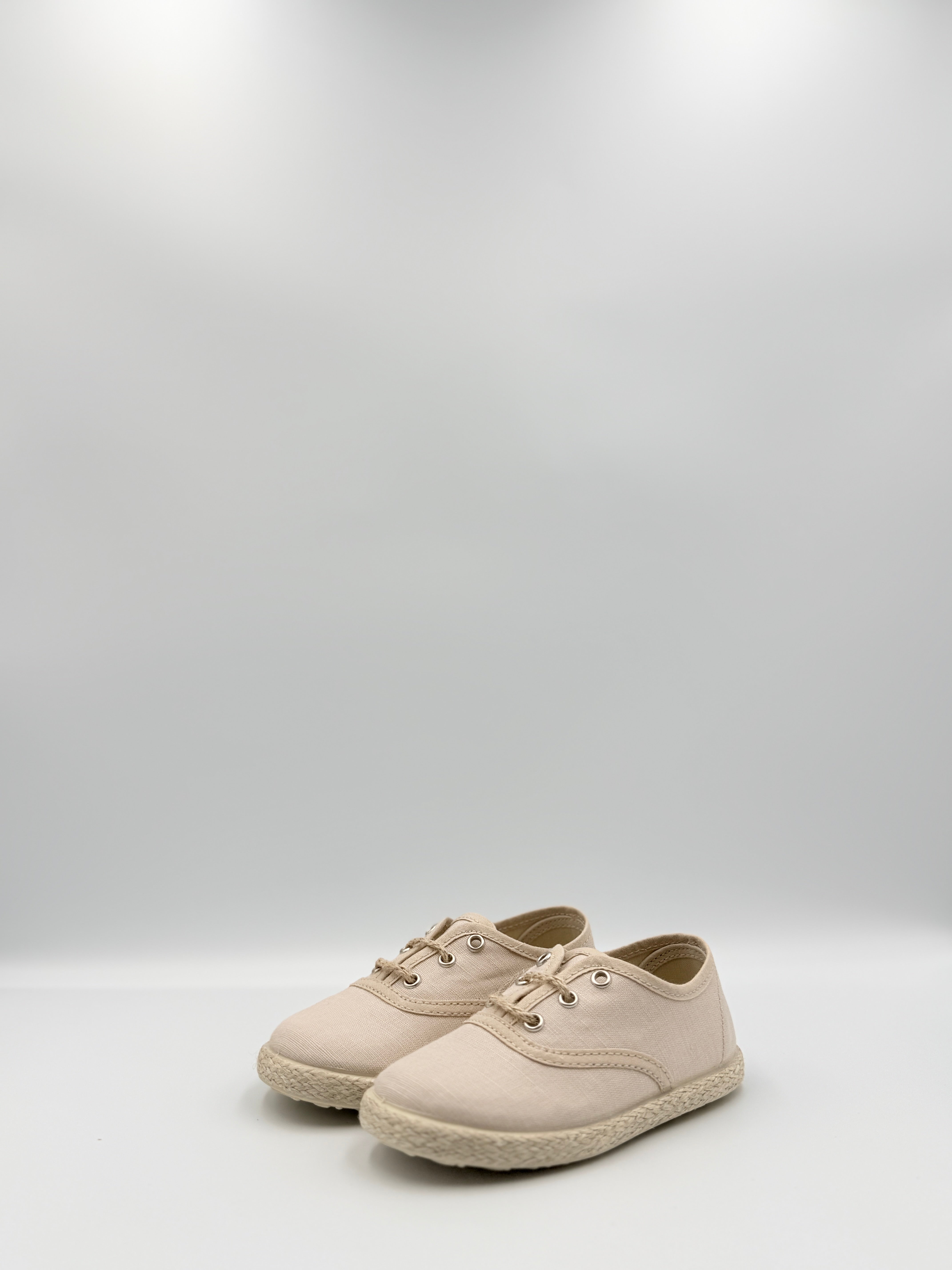 Lace-Up Sneakers 'Hugo' Jute Sand