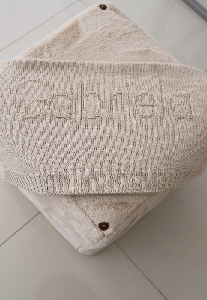 Personalized Cashmere Blanket