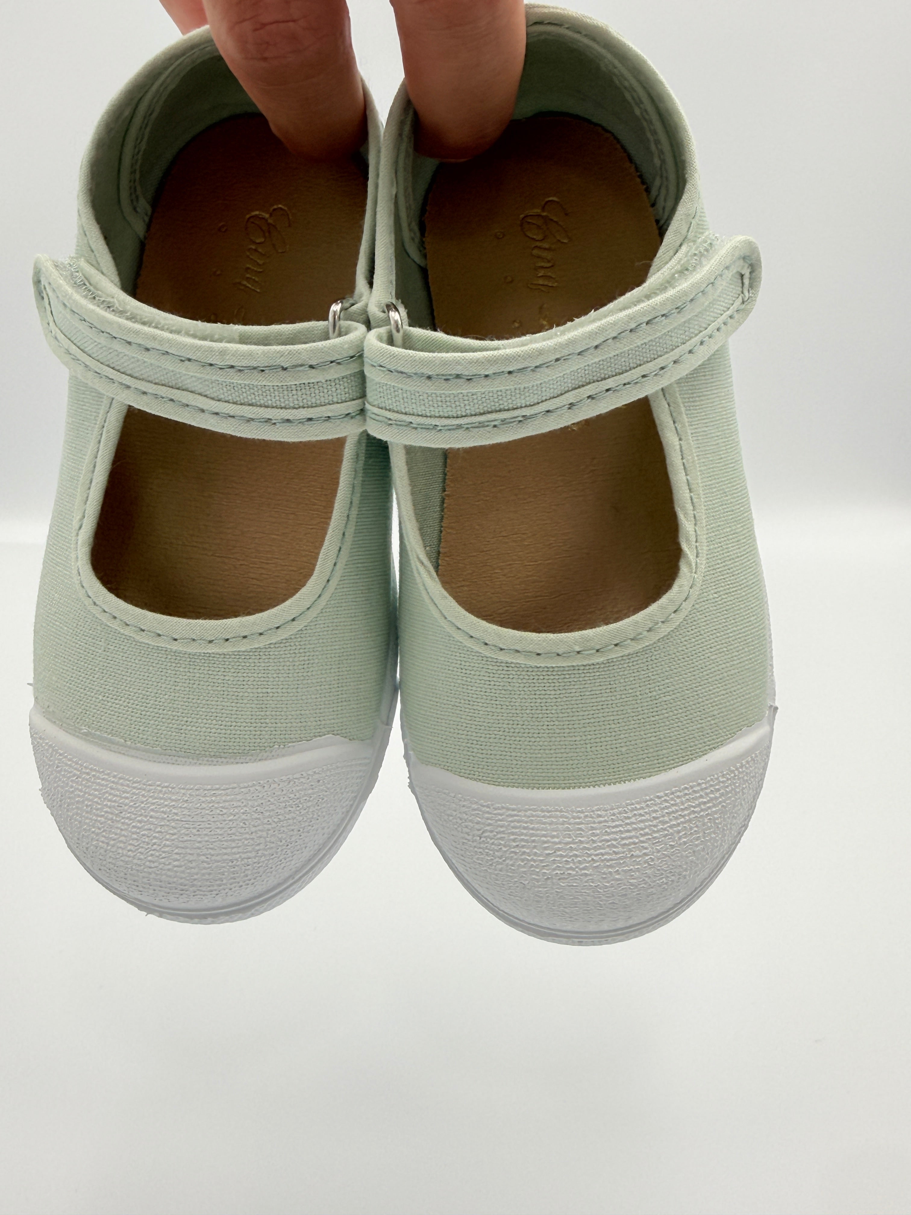 Mary Jane 'Cap Toe' Sage