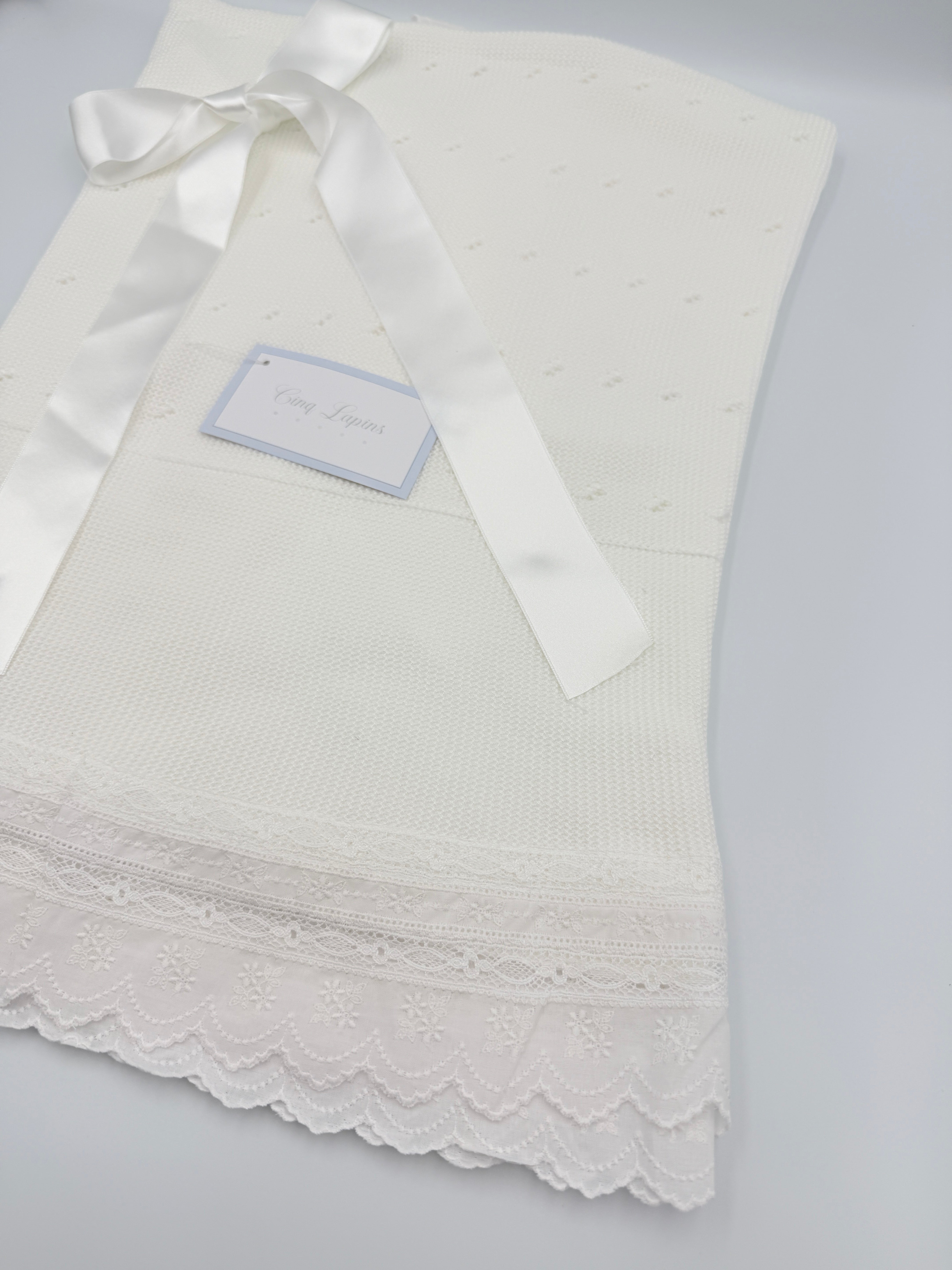 Blanket 'Anama' White