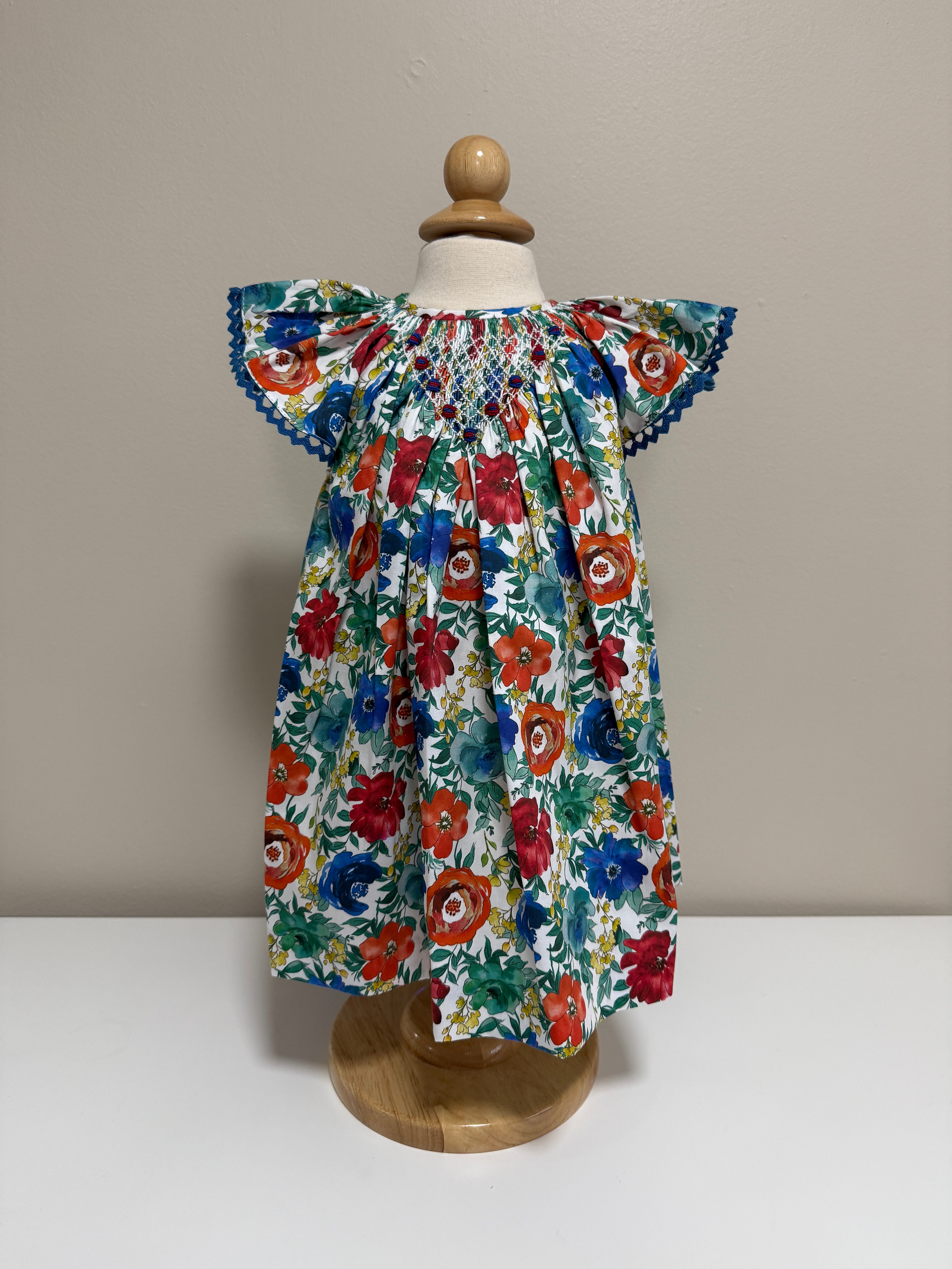 Smock Dress Naranja