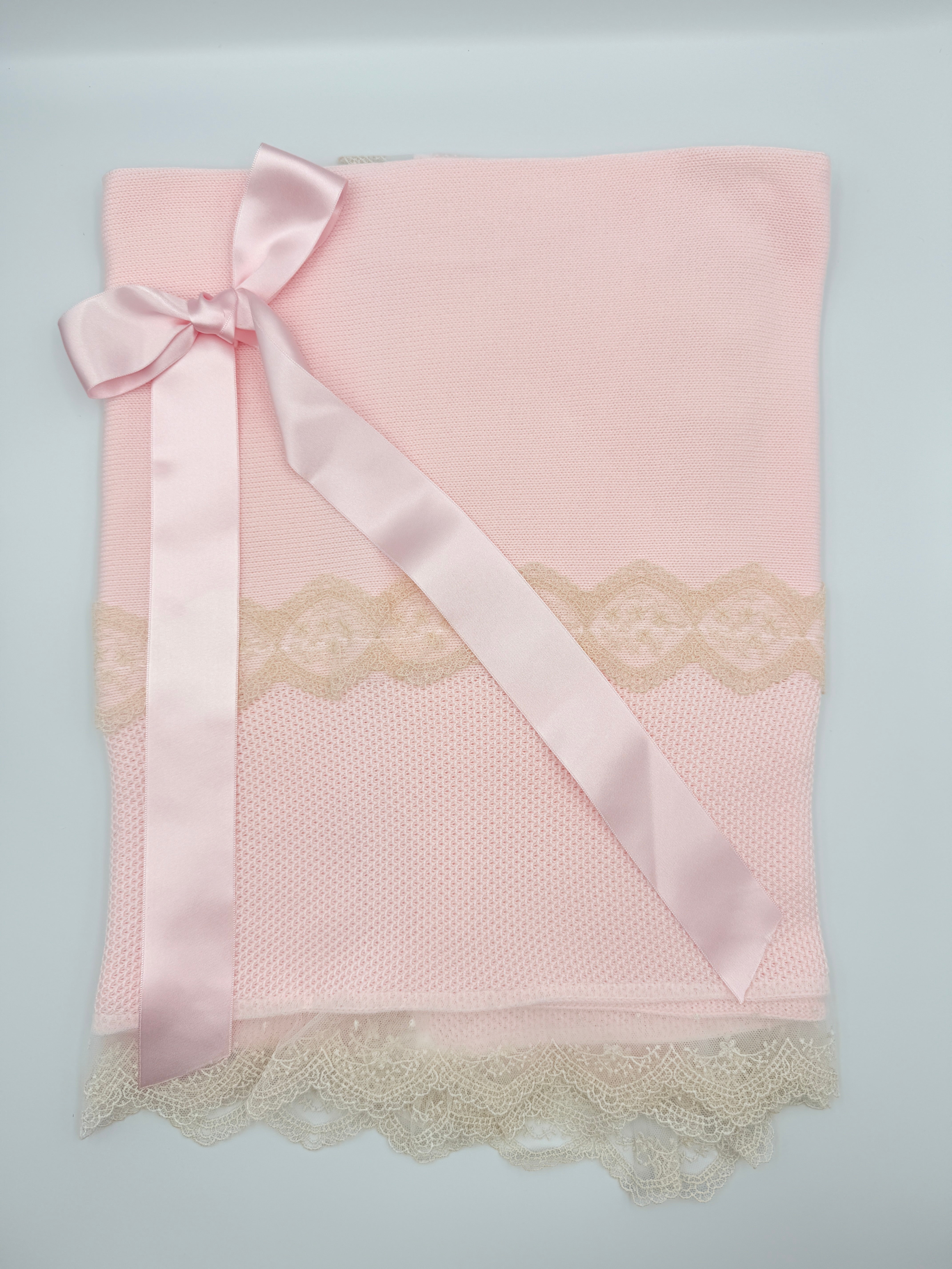 Blanket 'Picos' Pink