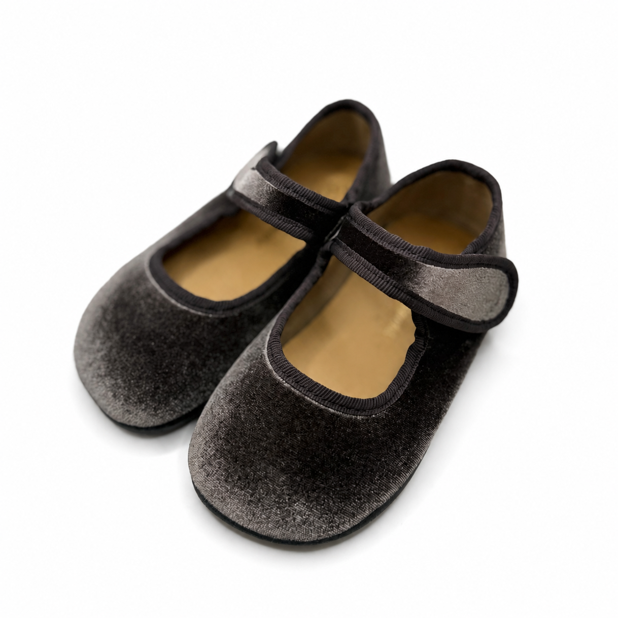 Mary Jane 'Barefoot Velvet' Grey
