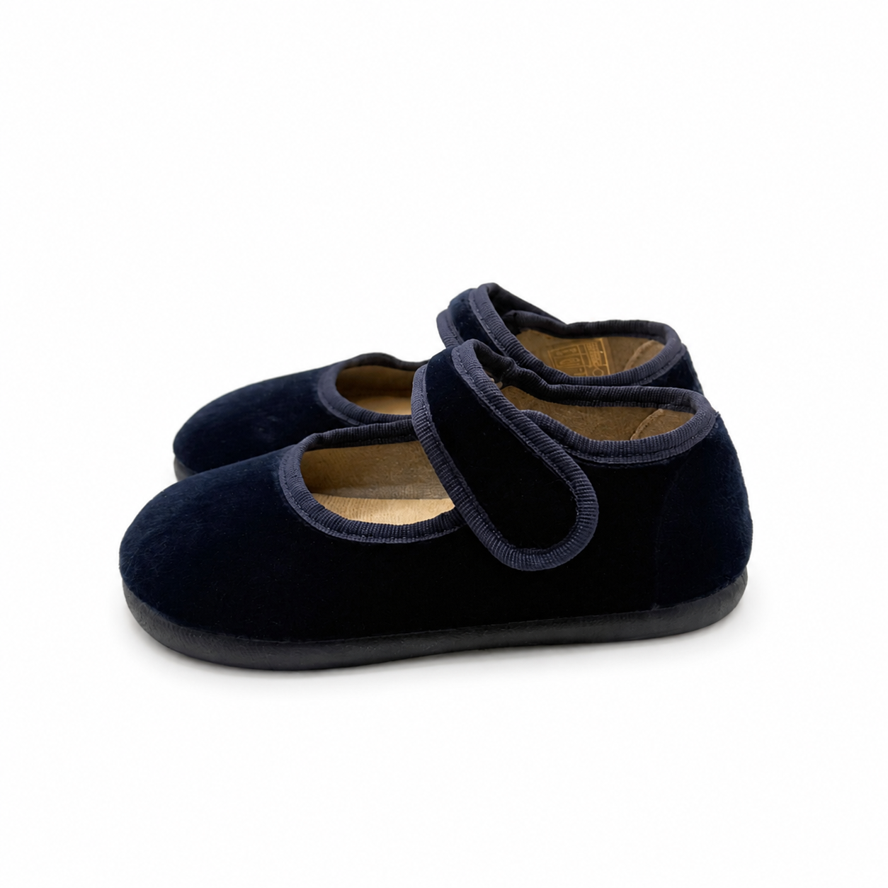 Mary Jane 'Barefoot Velvet' Navy