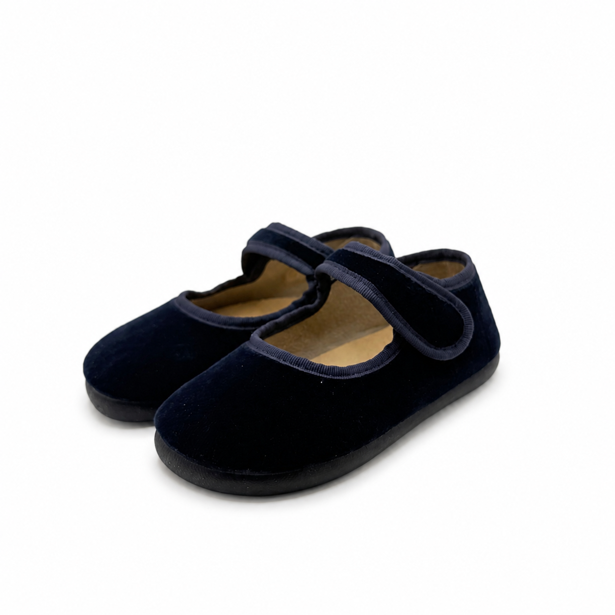 Mary Jane 'Barefoot Velvet' Navy