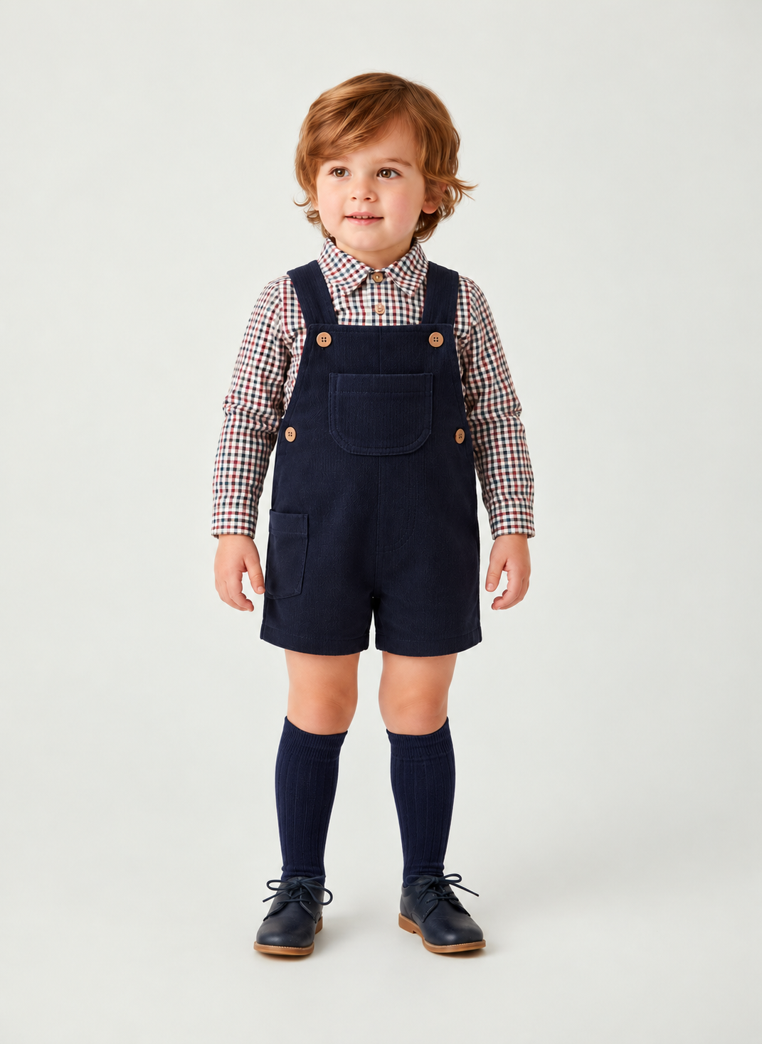 Dungaree Set 'Burgundy Gante'