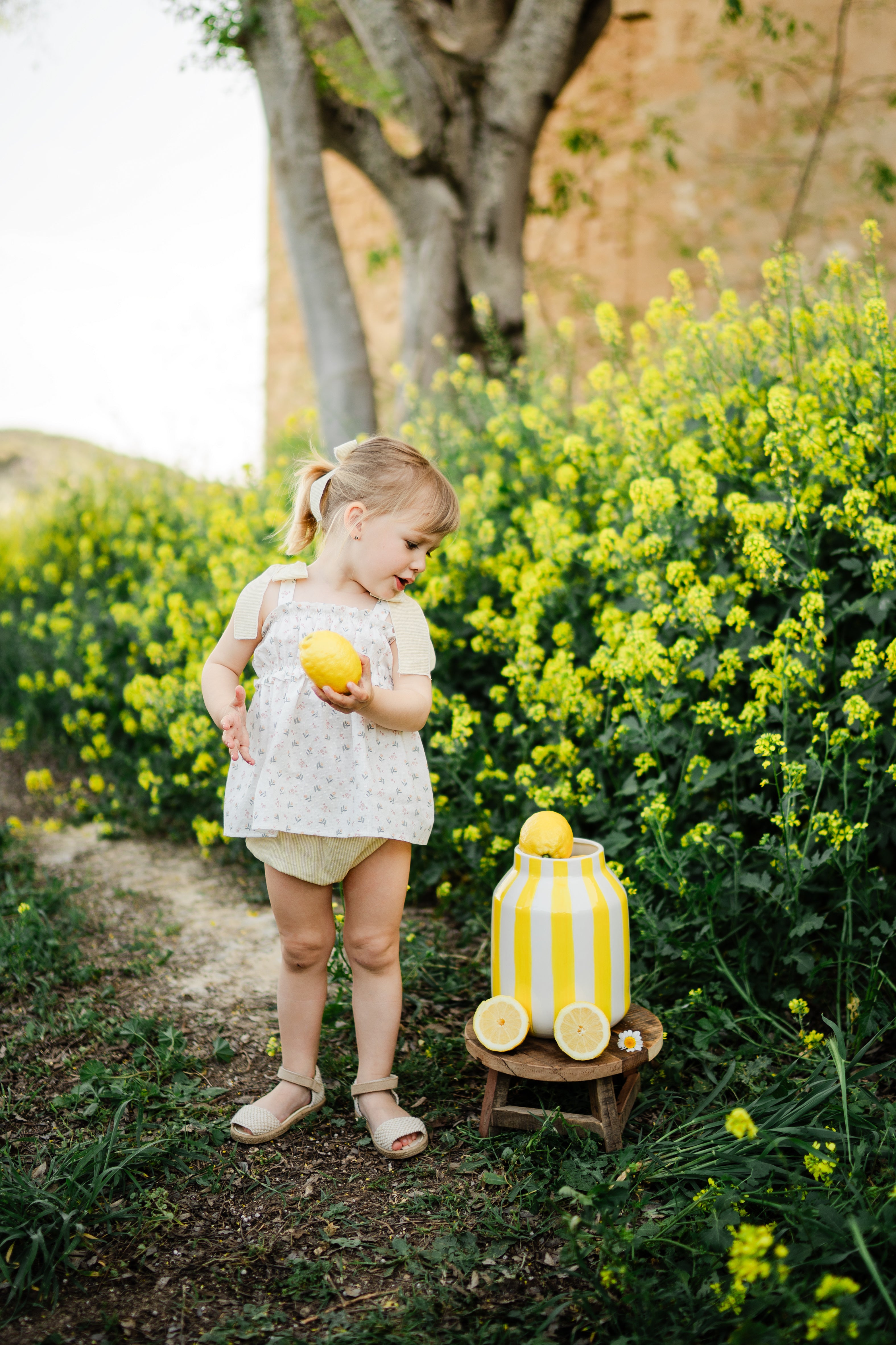Bloomer Set 'Yellow Lemons'