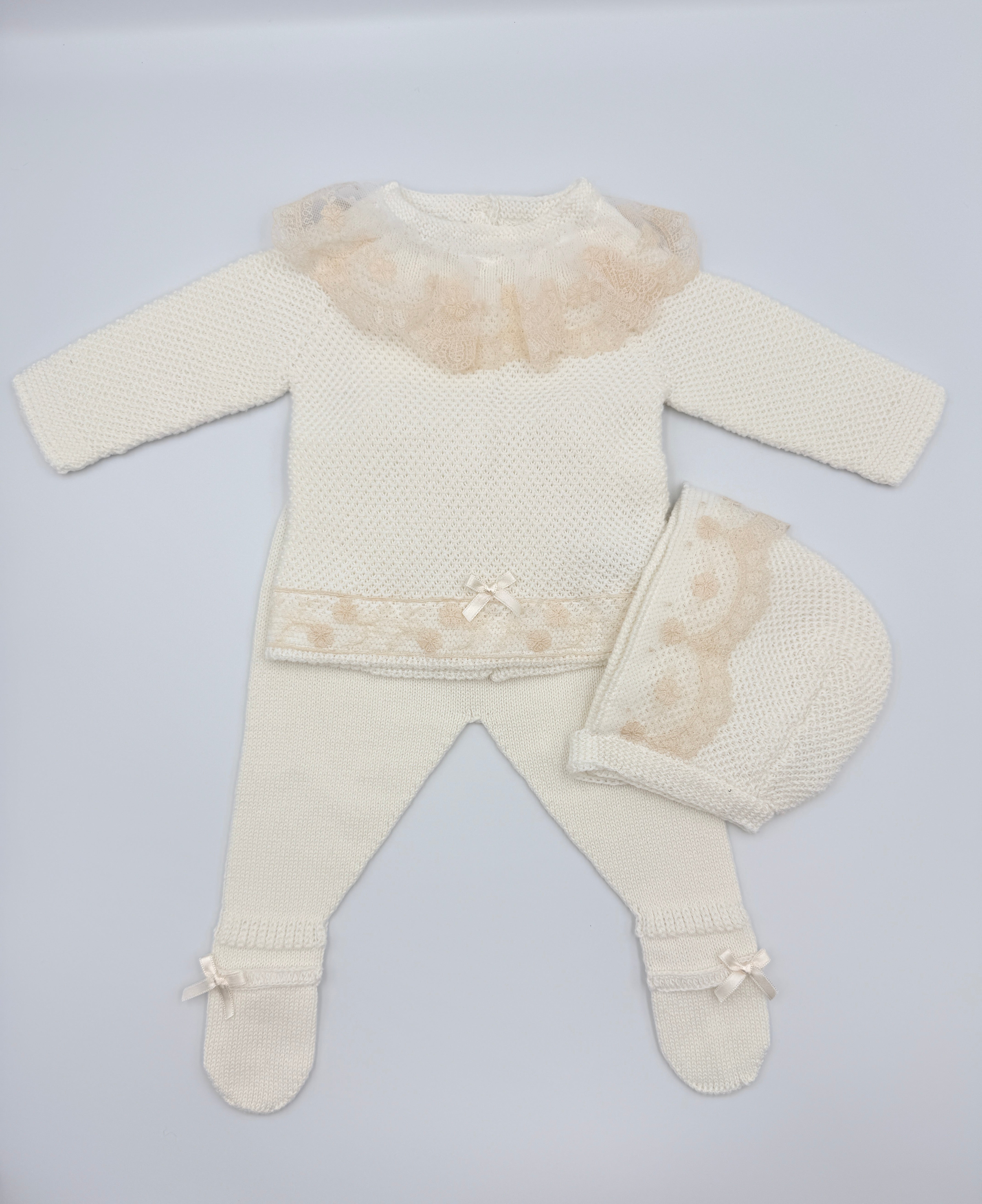 Knit Set 'Beatriz' Gold