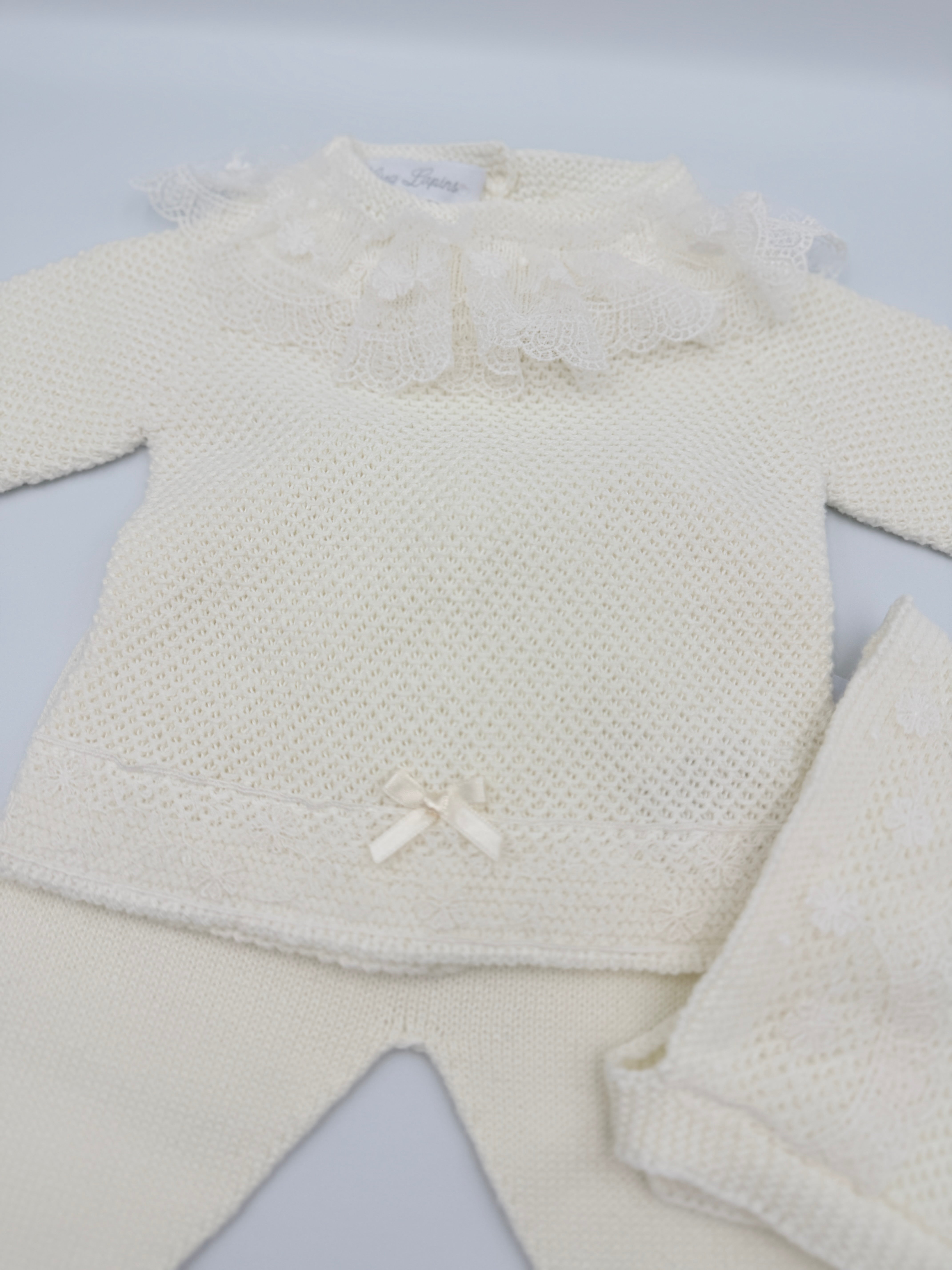 Knit Set 'Beatriz' White