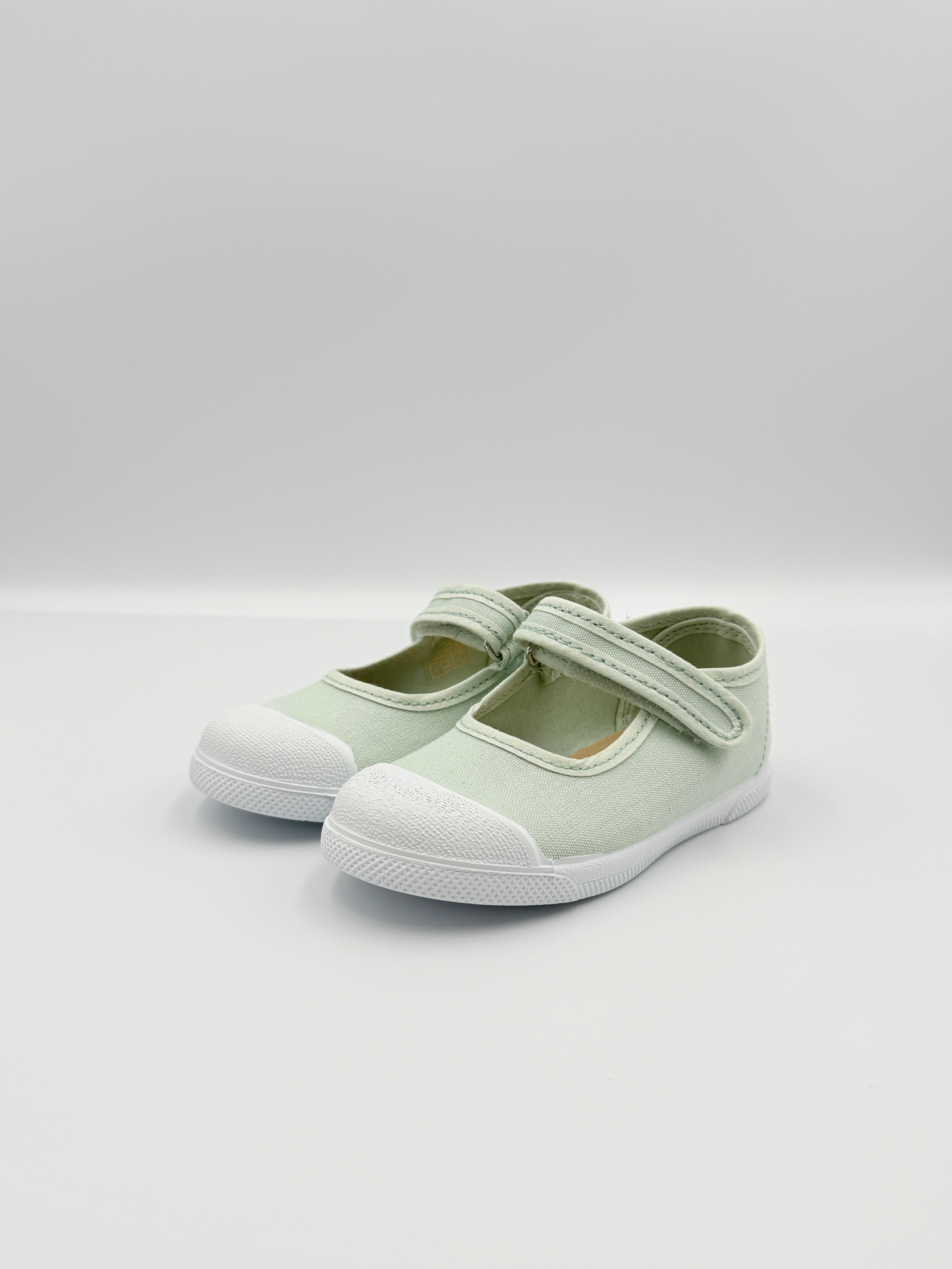 Mary Jane 'Cap Toe' Sage