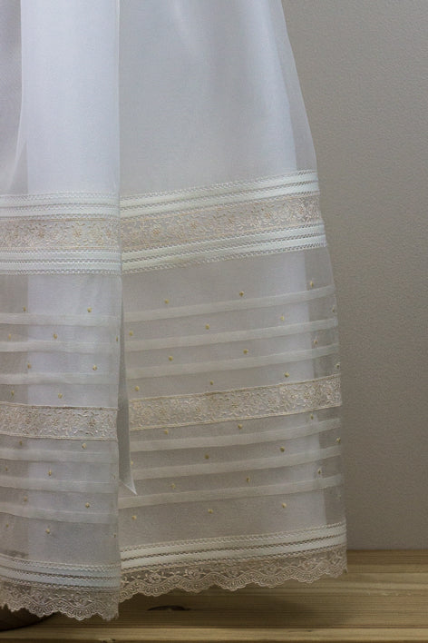 Christening Gown Mercedes- 2pc