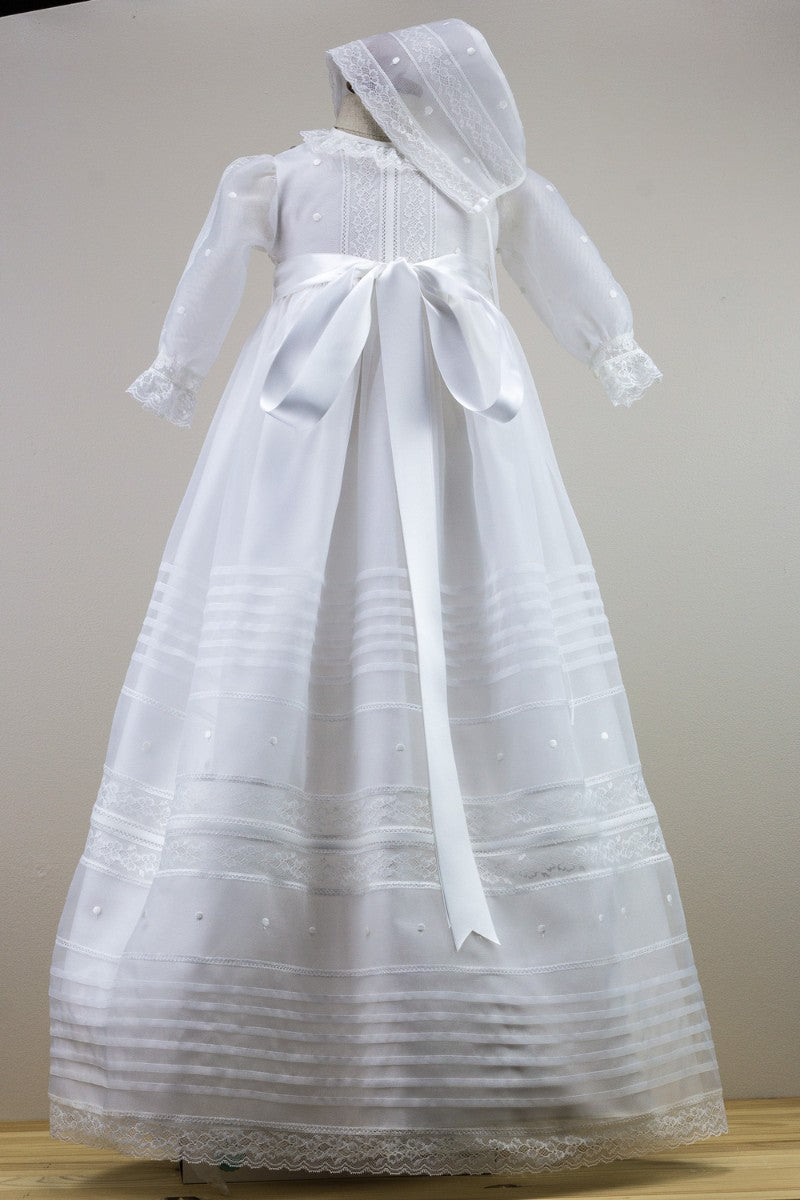 Christening Gown 'Mireia'- 2pc