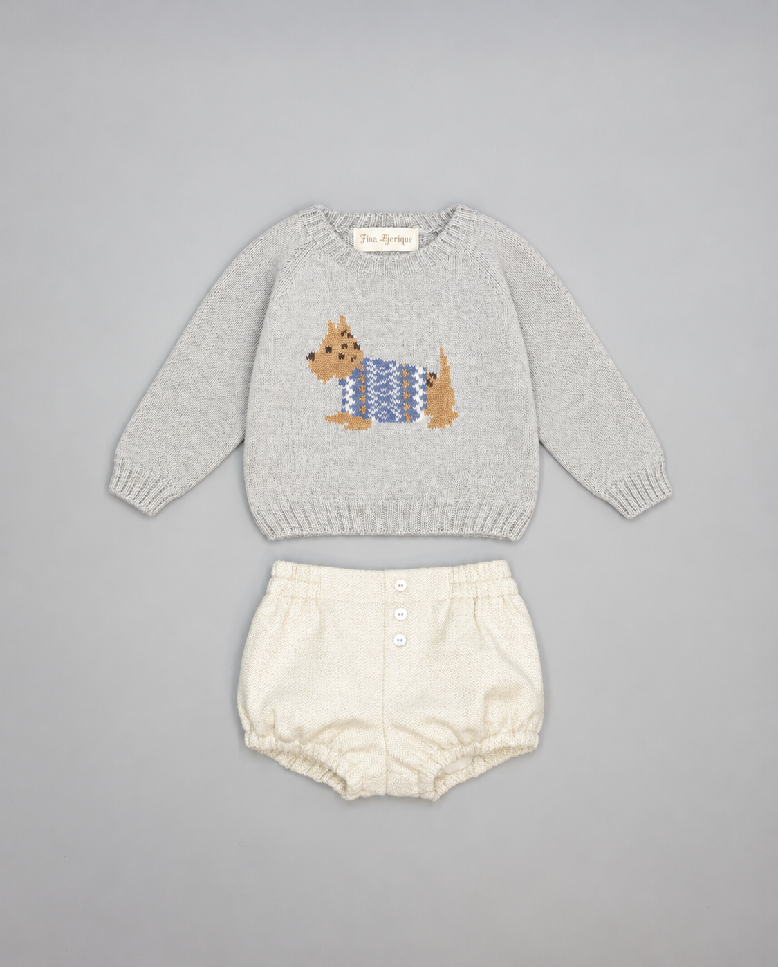 Bloomer Set 'Dog Merino'