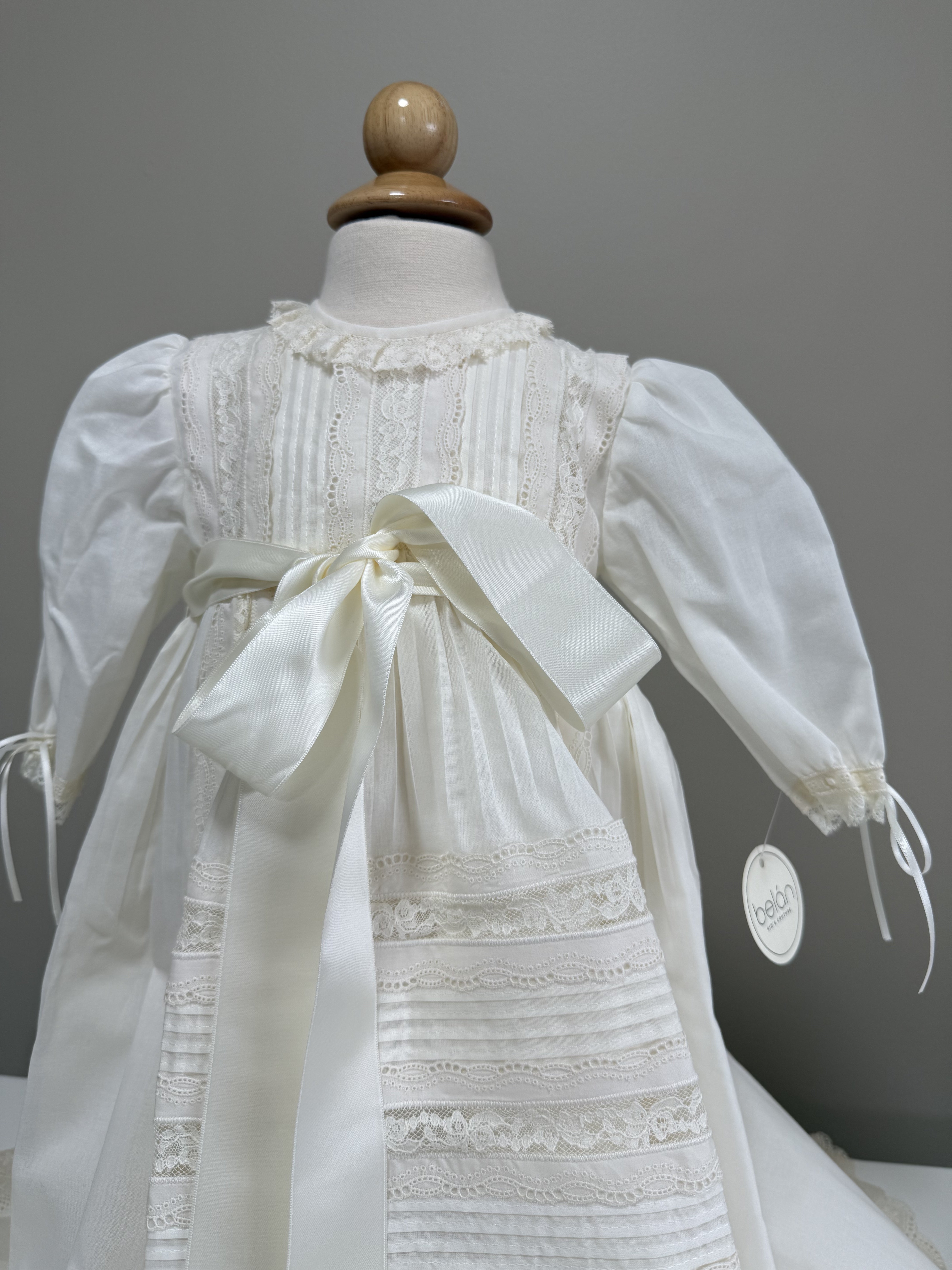 Christening Gown Catalina Long Sleeve