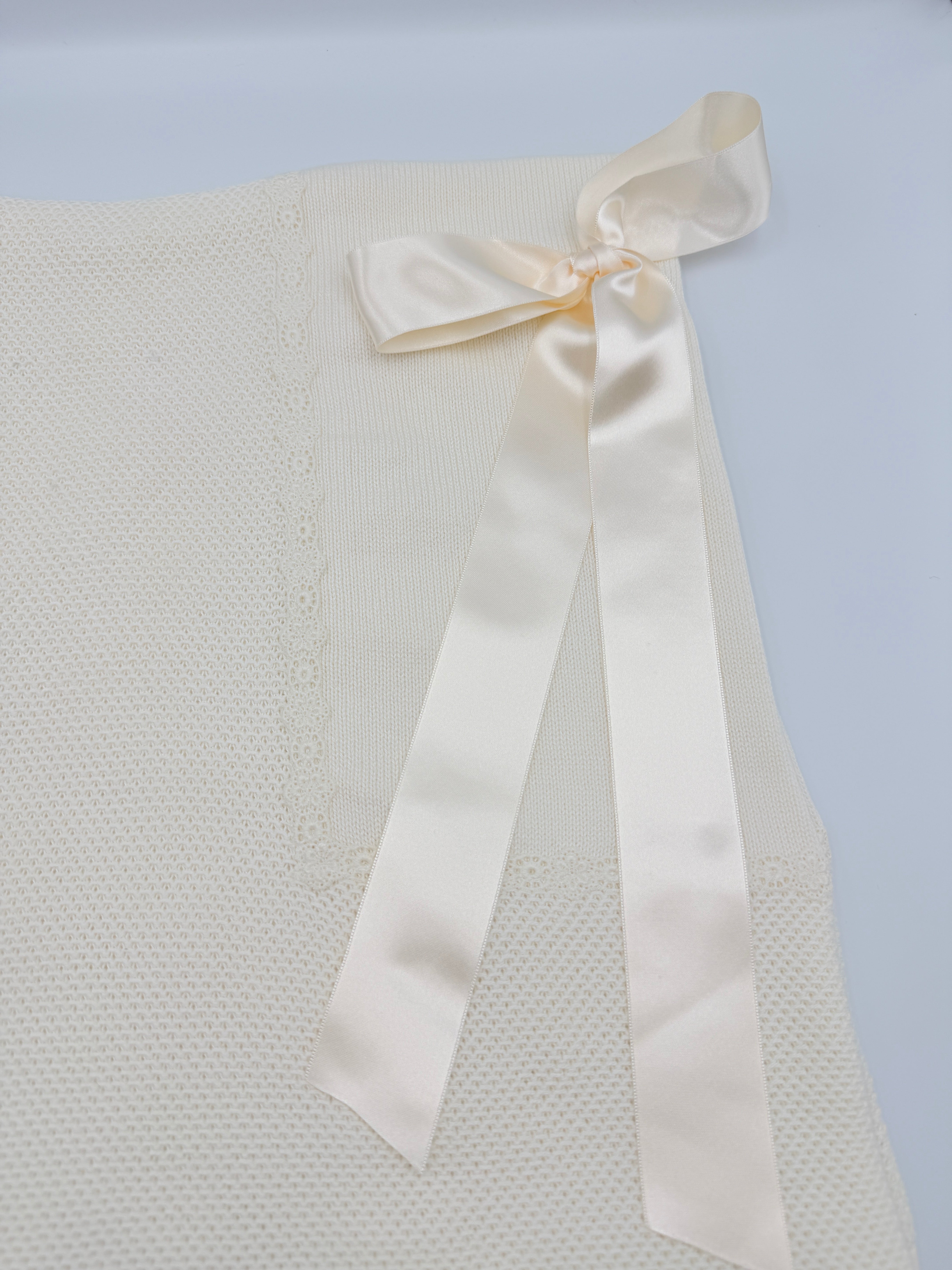 Blanket 'Victoria' Ivory