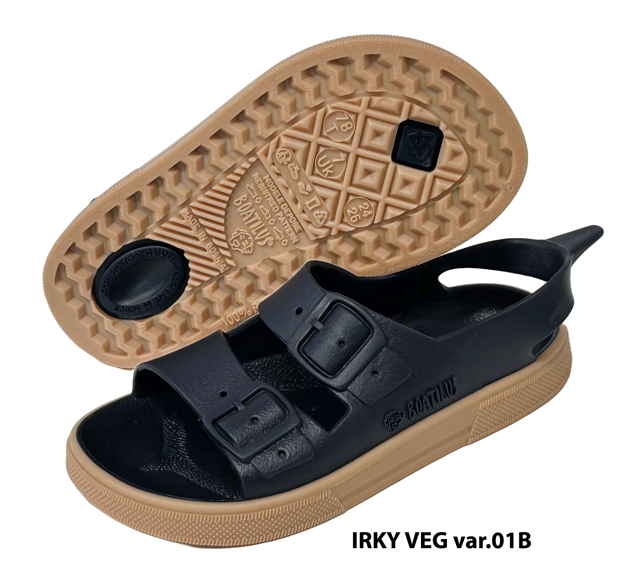 Boatilus Irky Veg Navy Rubber Jelly